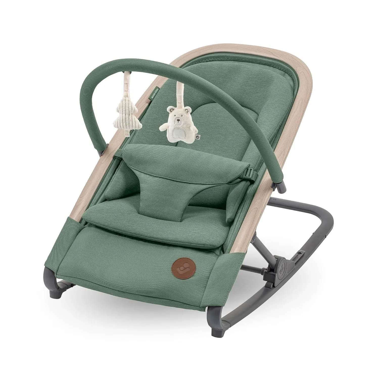 Maxi-Cosi Kori 2-in-1-Babywippe mit Spielzeugbogen, 0–2 Jahre, bis zu 15 kg, Easy-in-Gurt, leicht und kompakt, Eco Care…