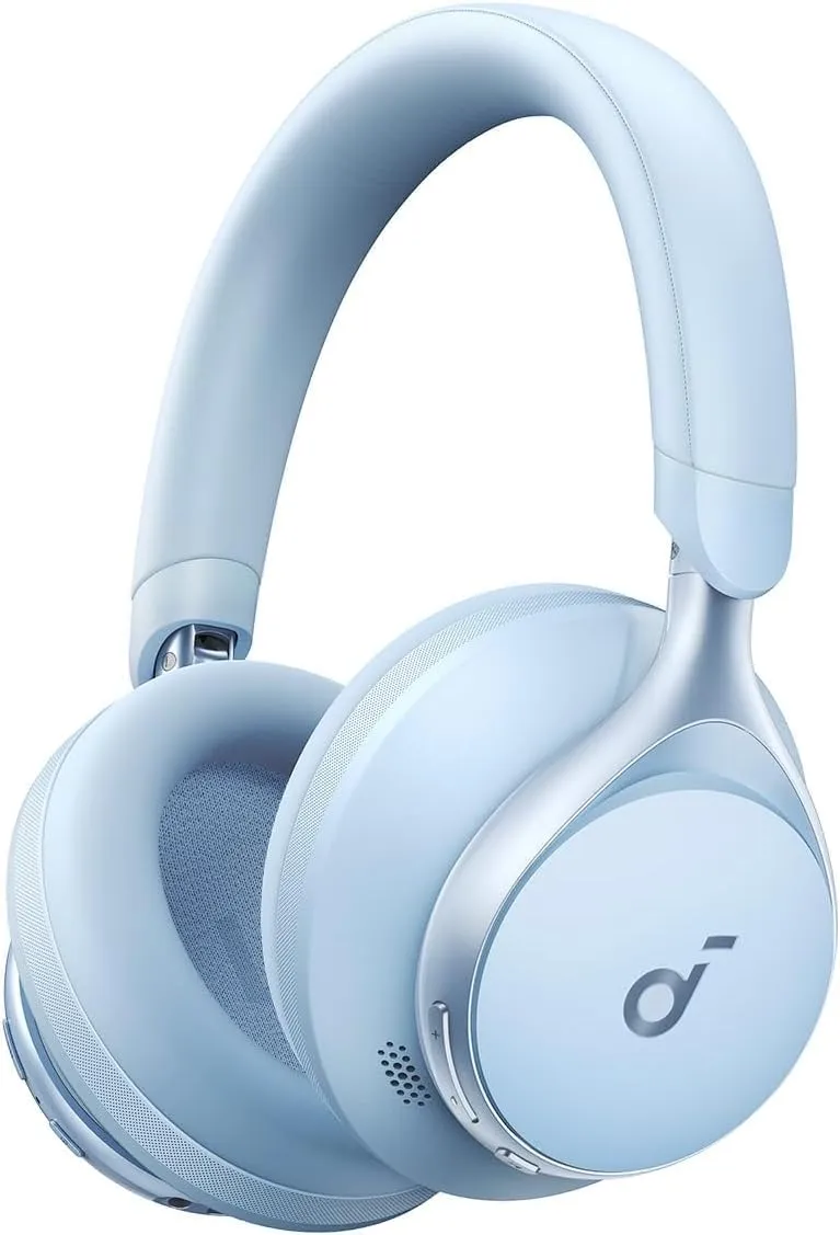 soundcore by Anker, Space One Kabellose Kopfhörer, Aktives Noise Cancelling, 2X stärkere Stimmunterdrückung, 40h Wieder…