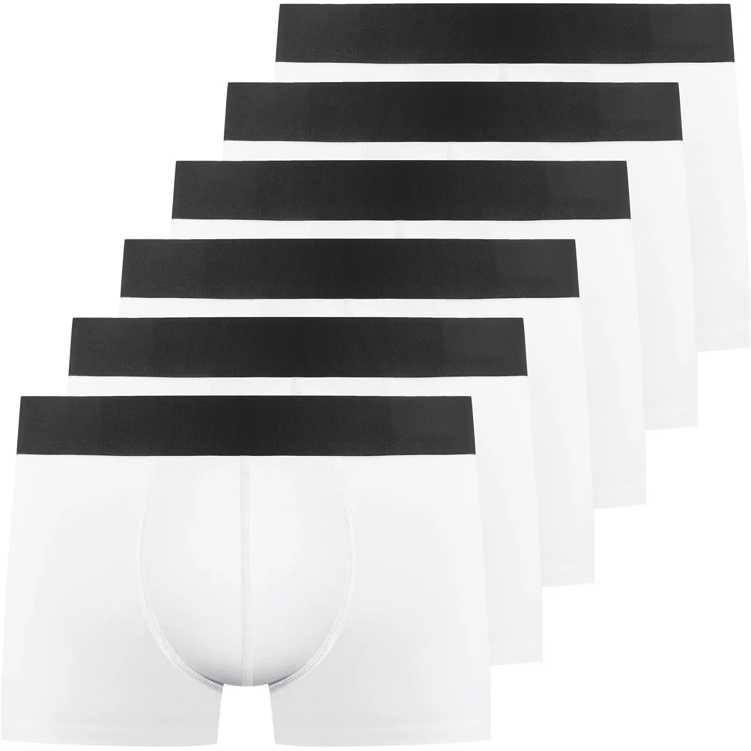 YouShow Boxershorts Herren 6/12er Pack Baumwolle Unterhosen Männer Stretch