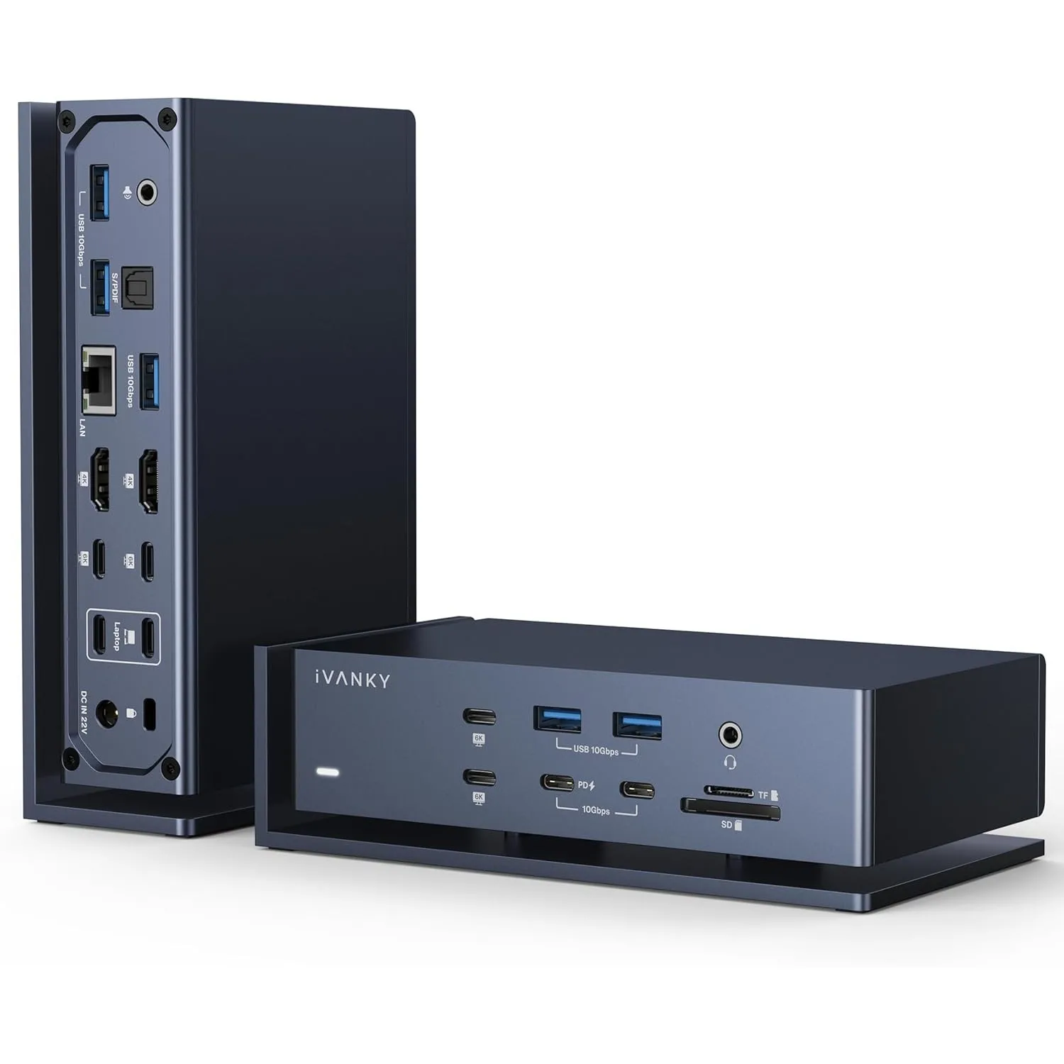 iVANKY FusionDock Max1 20-in-2 Thunderbolt 4 Dockingstation Zwei TB4-Chips