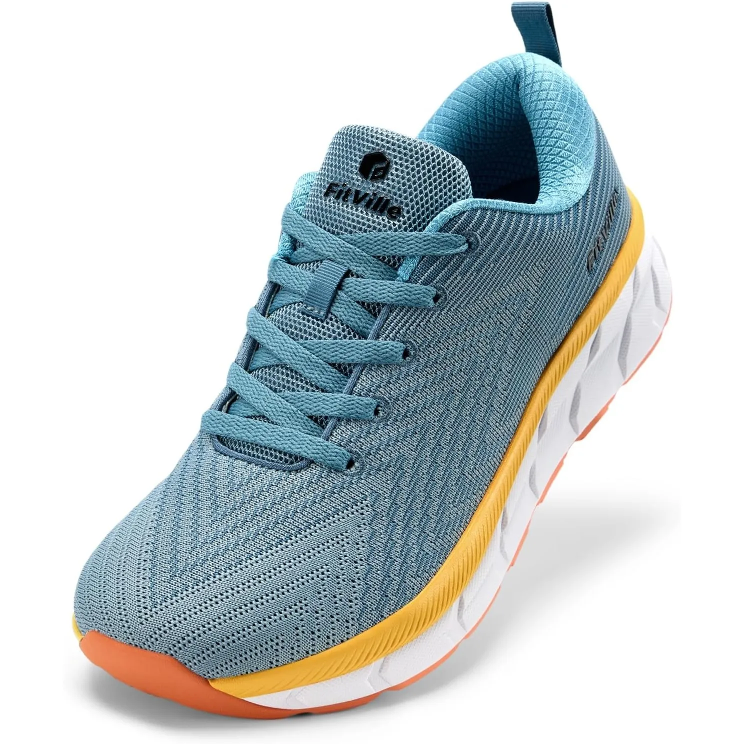 FitVille Extra Weite Laufschuhe Herren Joggingschuhe Gedämpft Sportschuhe Atmungsaktiv Turnschuhe Tennis Fitness Joggin…
