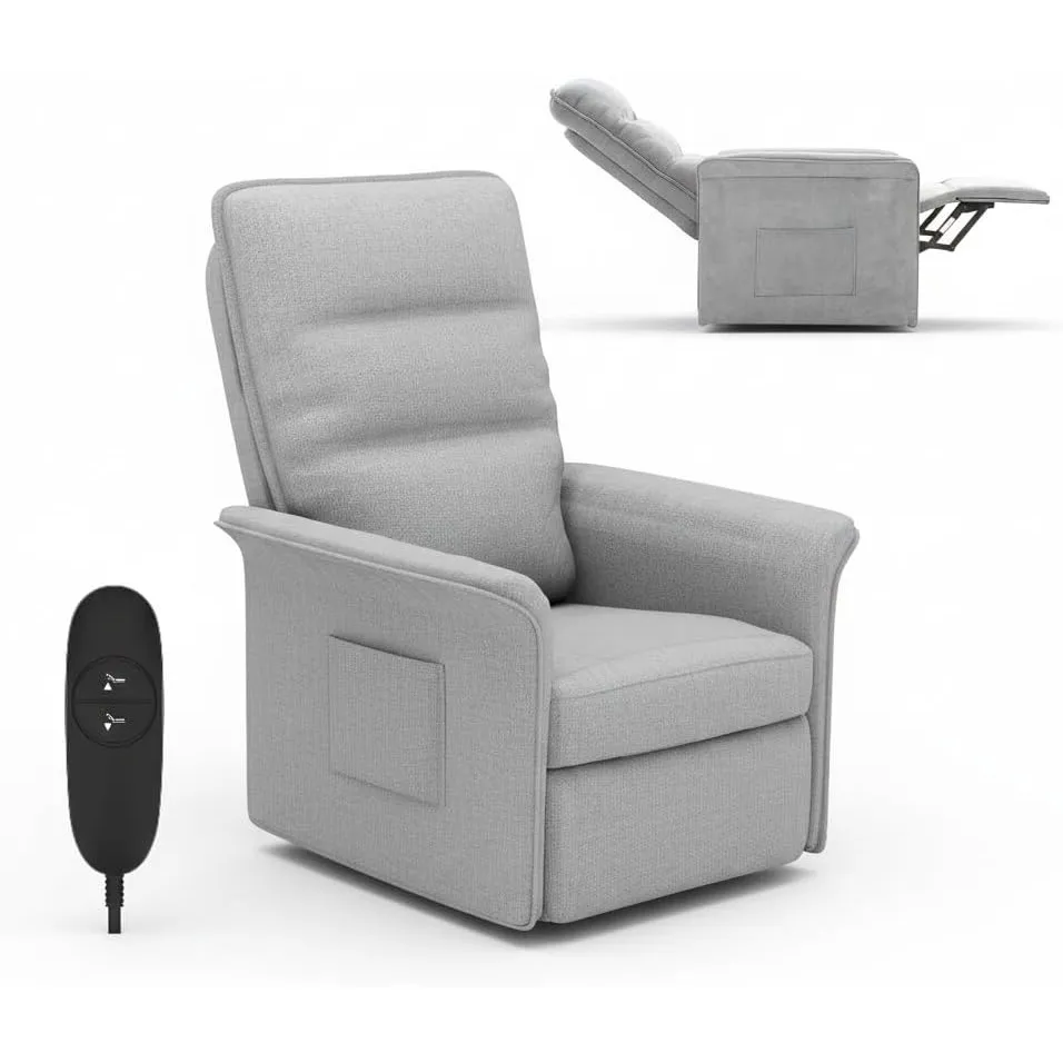 FLEXISPOT Elektrisch Relaxsessel - Verstellbarer TV Sessel, Fernsehsessel mit liegefunktion, 105° -155° verstellbare Rü…