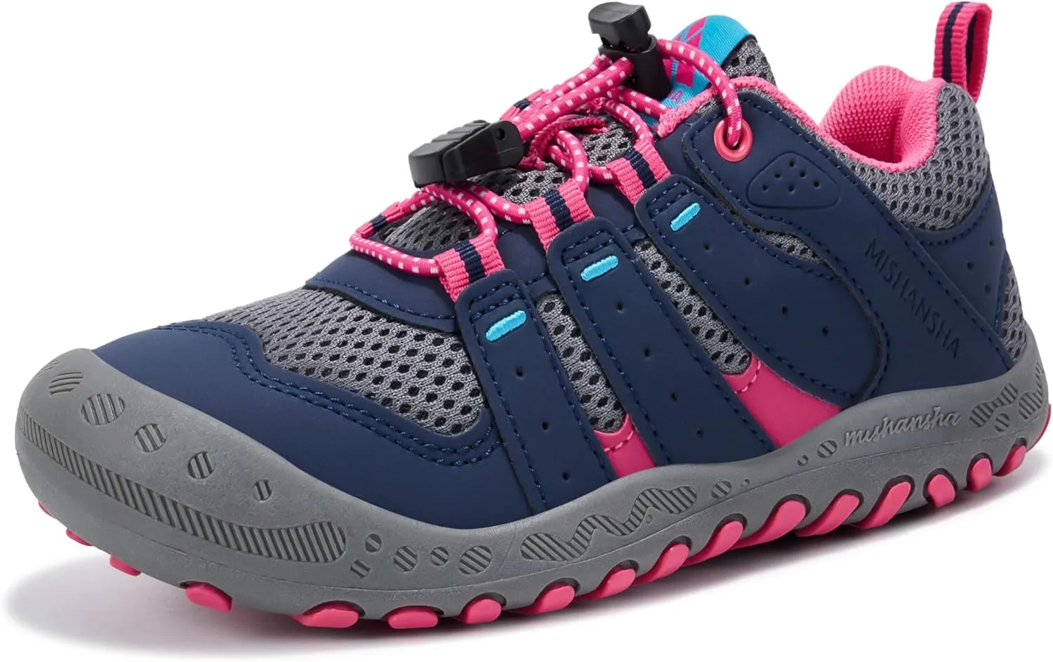 Mishansha Unisex-Kinder Turnschuhe Trekkingschuhe Mädchen Wanderschuhe Outdoor Sportschuhe 24-38