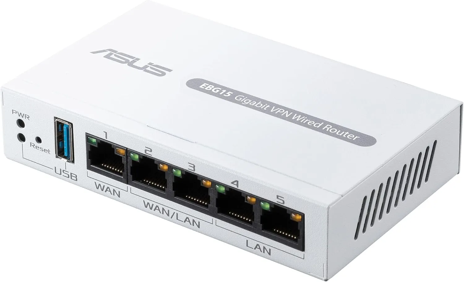 ASUS EBG15 ExpertWiFi 5-Port Gigabit VPN Router (bis zu 3 WAN-Ethernet-Ports + 1 USB-WAN, IPS Intrusion Prevention, Lay…