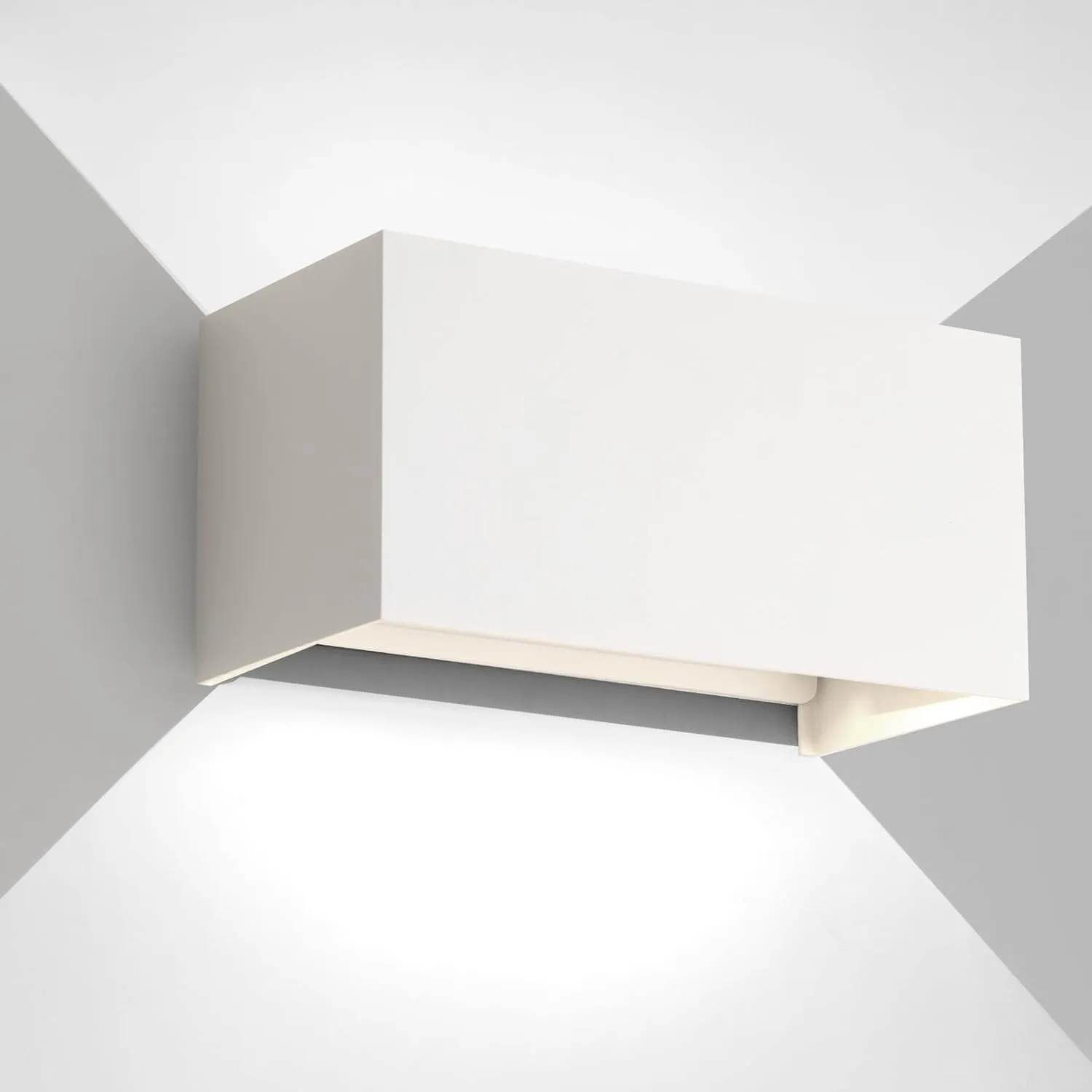 25W LED Wandleuchte Aussen Innen Außenwandleuchten IP65 Wasserdichte Wandlampe Modern Aluminium Außenleuchte Wand Ausen…