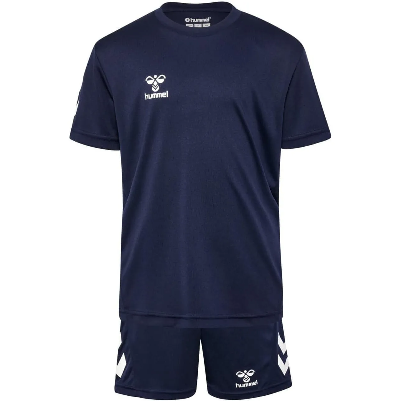 hummel Logo Set Trainingsanzug Kinder - Trikot - Sportanzug für Jungen und Mädchen - Training & Fußball Set mit Shorts …