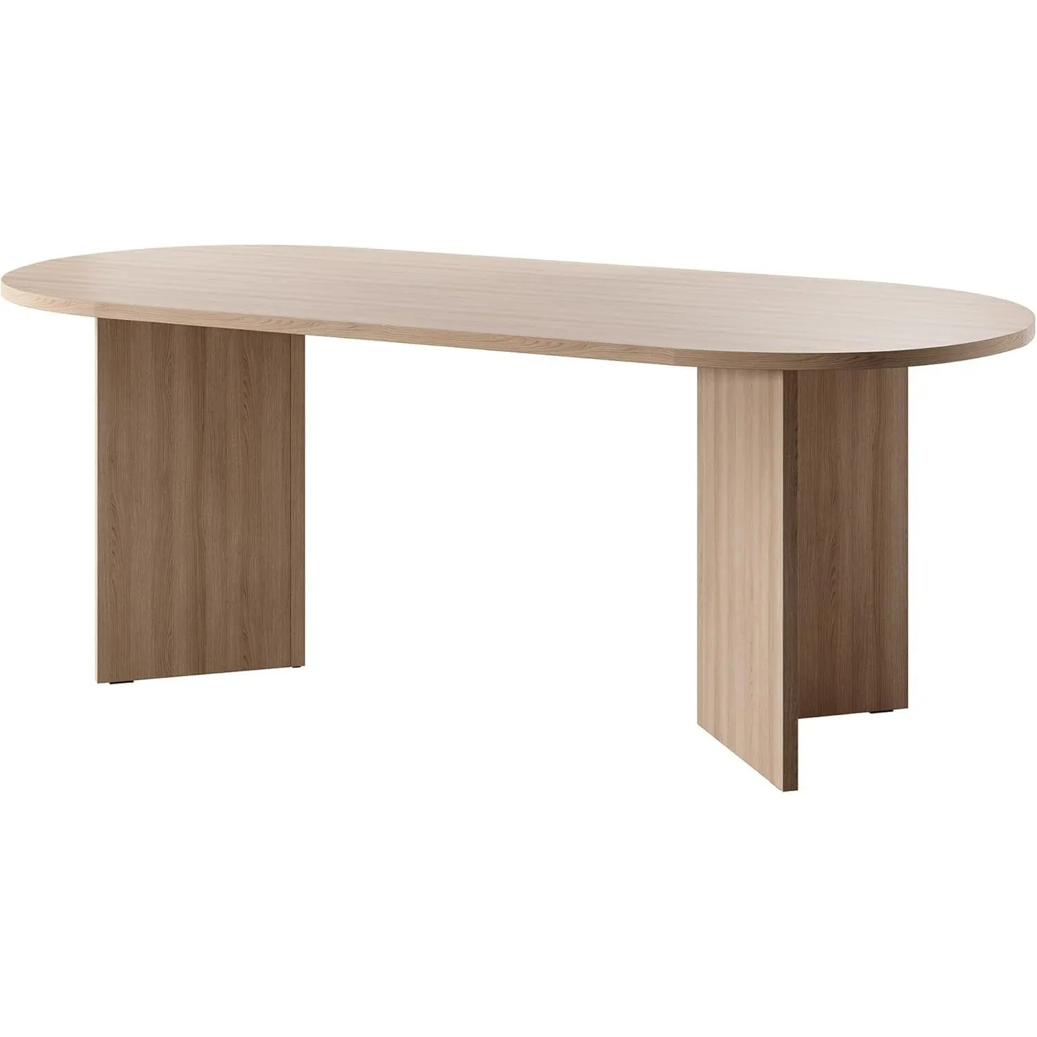 Selsey OVO Esstisch, 90 x 204 cm, Oval, Lindberg Eiche
