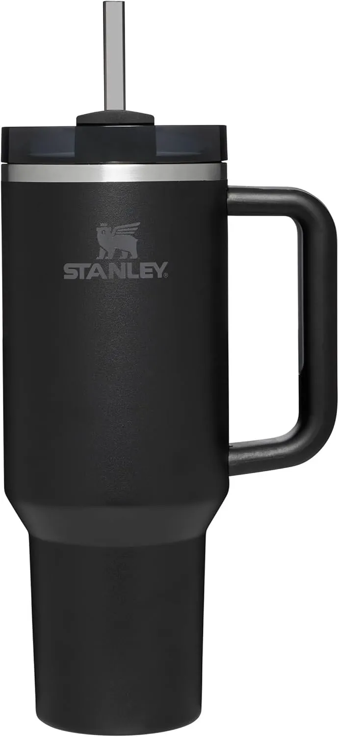 STANLEY Quencher H2.0 Flowstate Trinkflasche Mit Strohhalm 1.2L - Thermobecher Kühlt 11 Stunden - 48 Stunden Eisgekühlt…