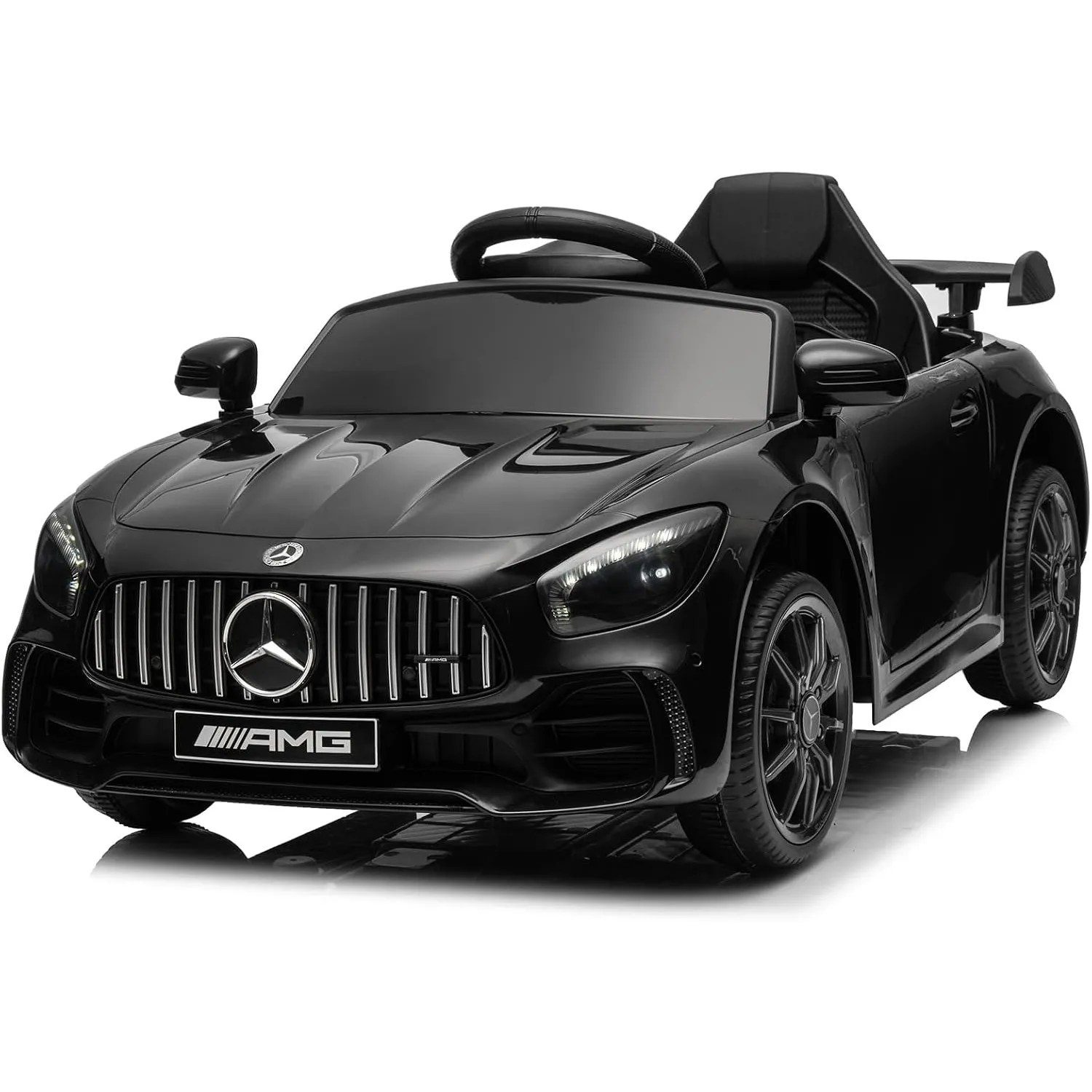 LEADZM Kinderauto Elektrisch Kinder Elektroauto Auto Elektro 12V Schwarz