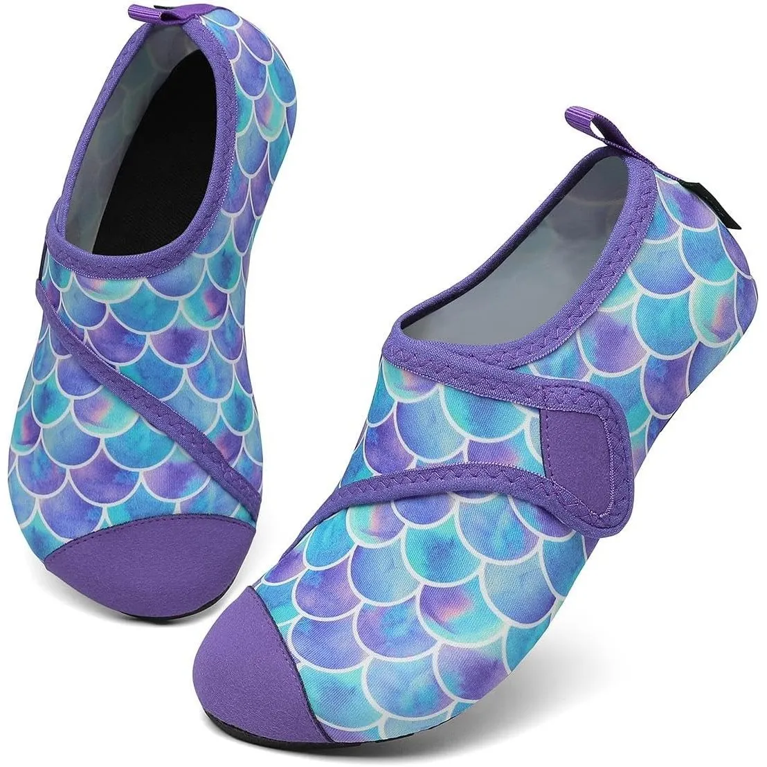 SAGUARO Kinder Badeschuhe Schnell Trocknend Atmungsaktiv Wasserschuhe Leicht Weich Barfußschuhe-Touch X, Gr. 20-37