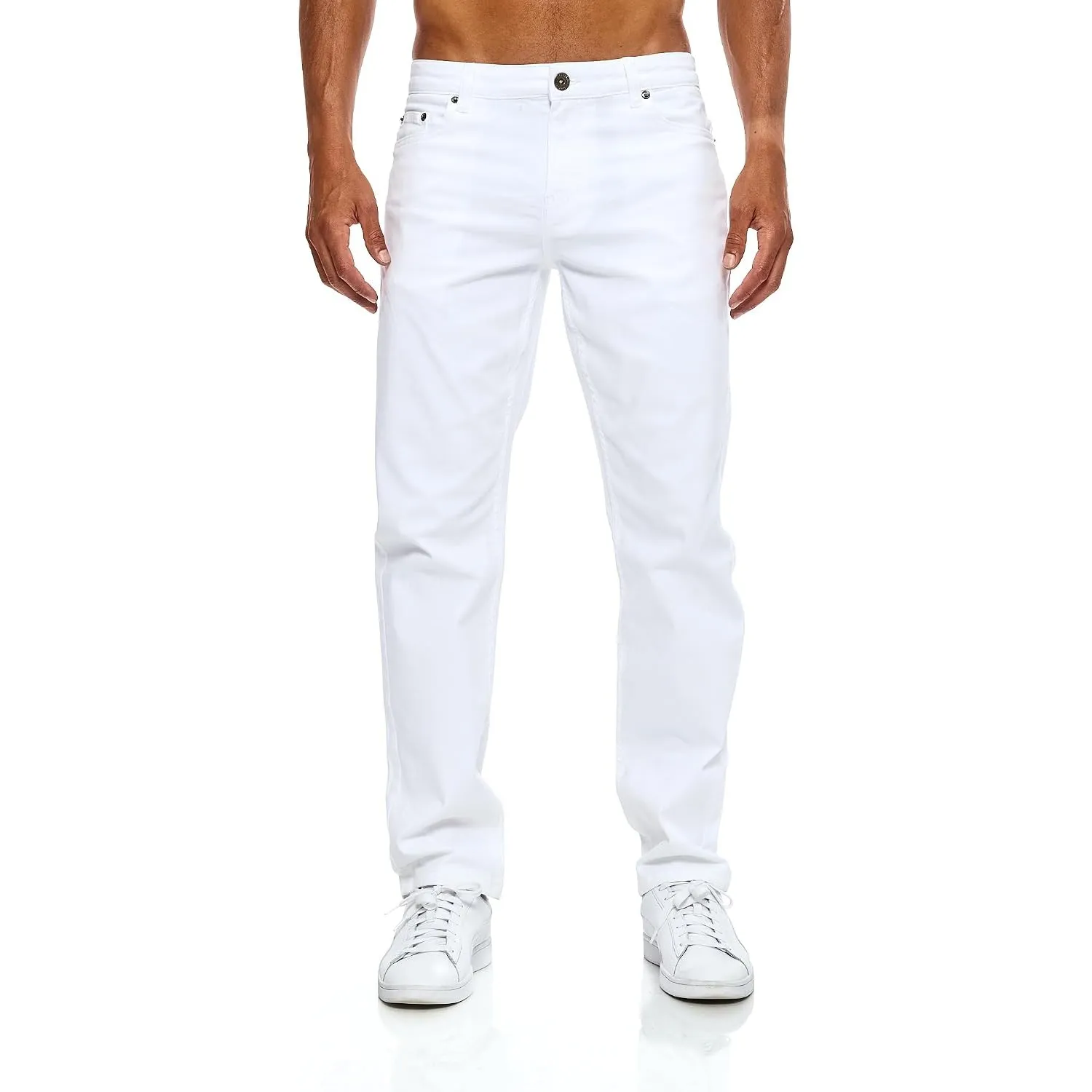 JEEL Herren-Jeans - Regular-Fit Straight-Cut