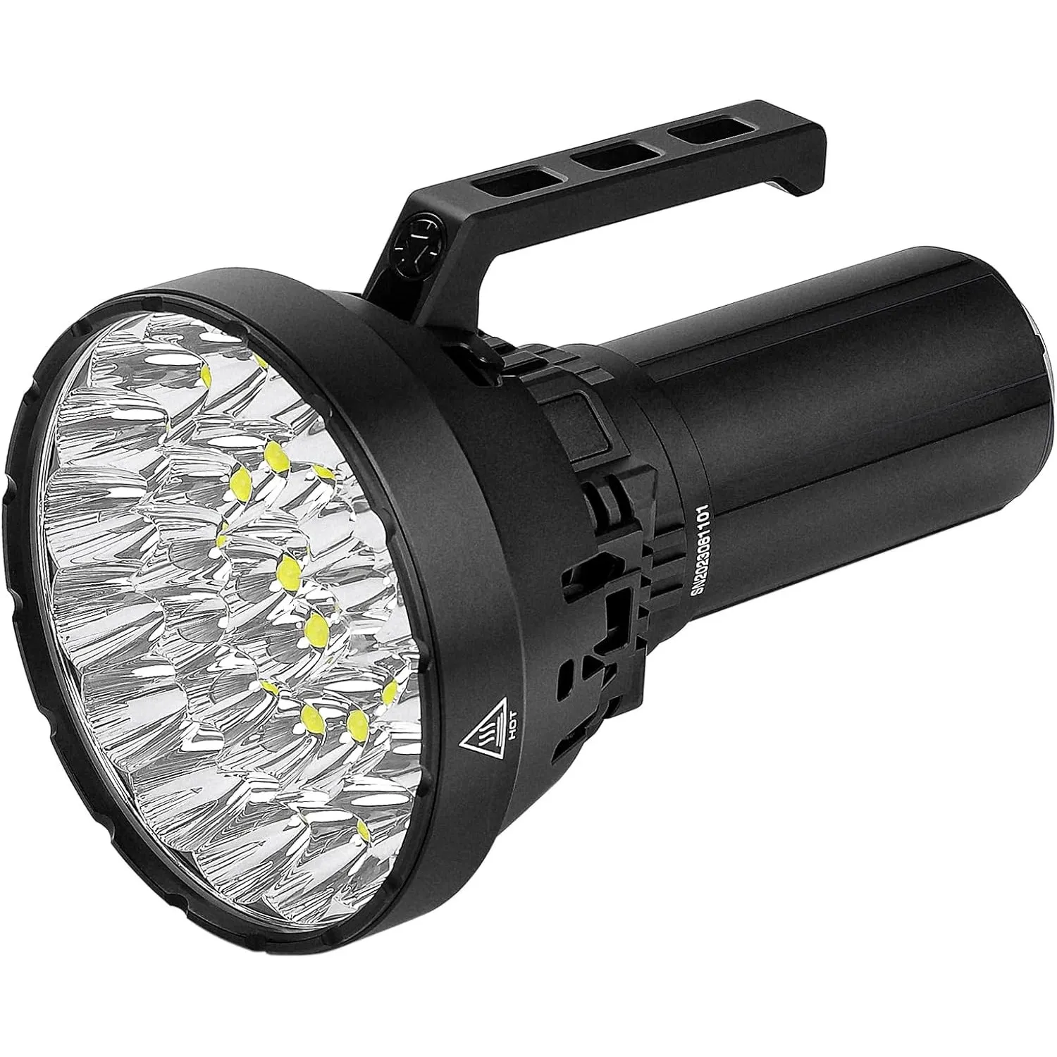 IMALENT MS32 Hellste Taschenlampe der Welt, 200.000 Lumen mit 32 Pcs Cree XHP 70.2 HI LEDs, Type-C Aufladbar, 8 Beleuch…