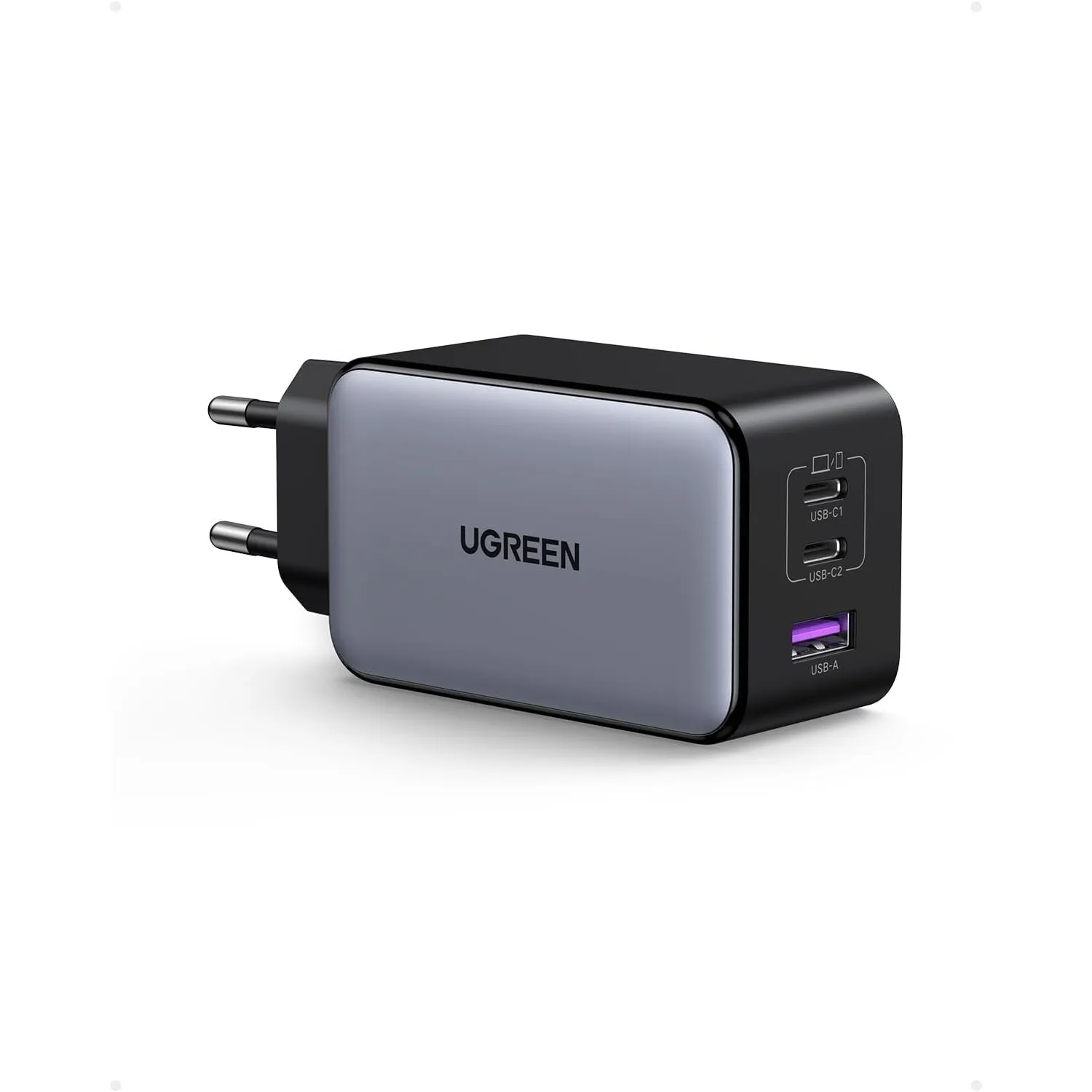 UGREEN Nexode USB C Ladegerät 100W Mini, GaN Charger, 3-Port, PPS Netzteil