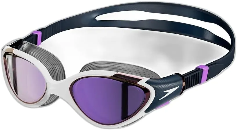 Speedo Women's Biofuse 2.0 Swimming Goggles | Female Design | Patented Adjust Mechanism | Anti-fog | Anti-leak | Comfor…