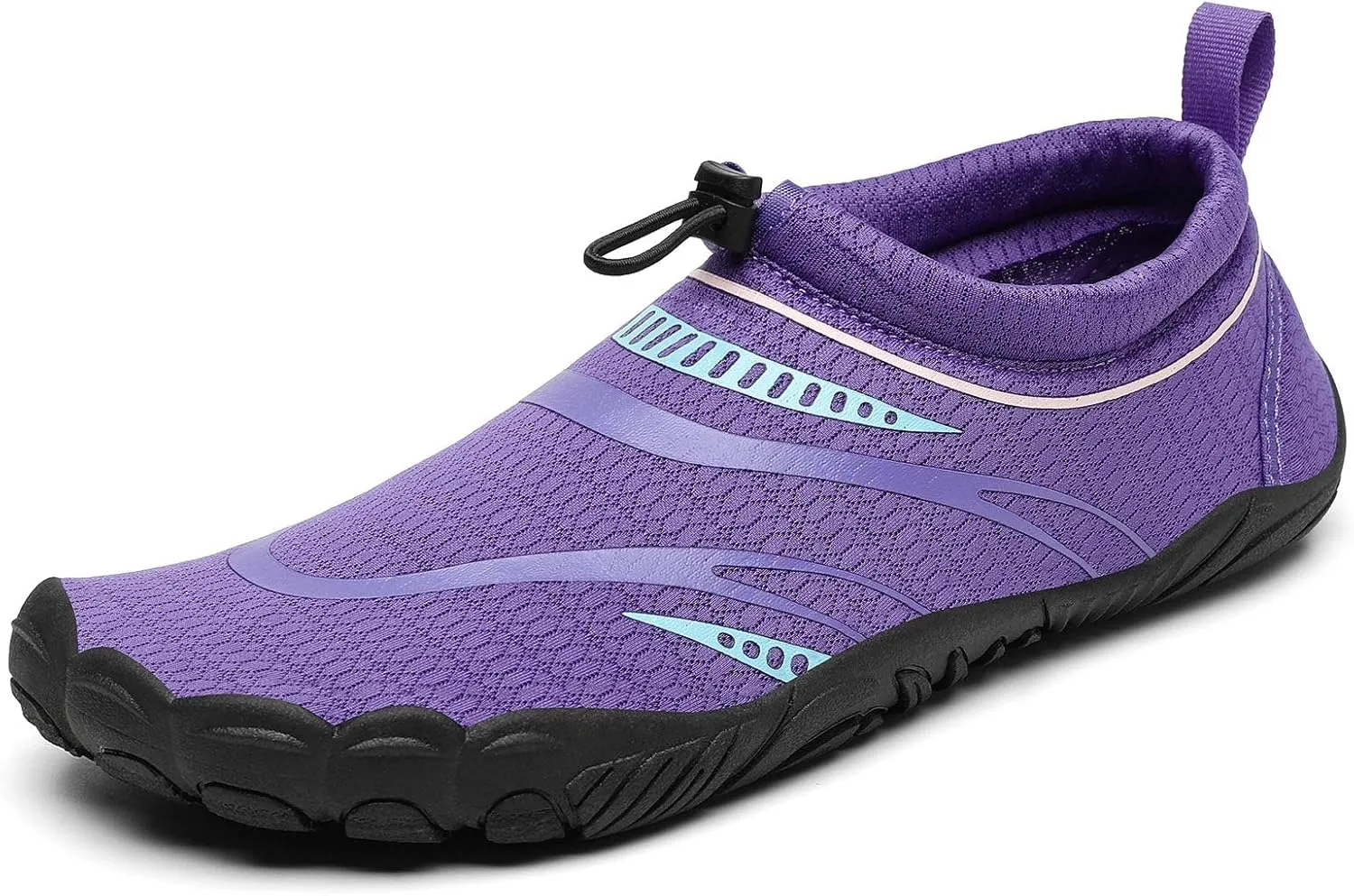 Mishansha Unisex Bathing Shoes, Lightweight, Breathable, Non-Slip Barefoot Shoes with Thick Sole, Size EU 36-46