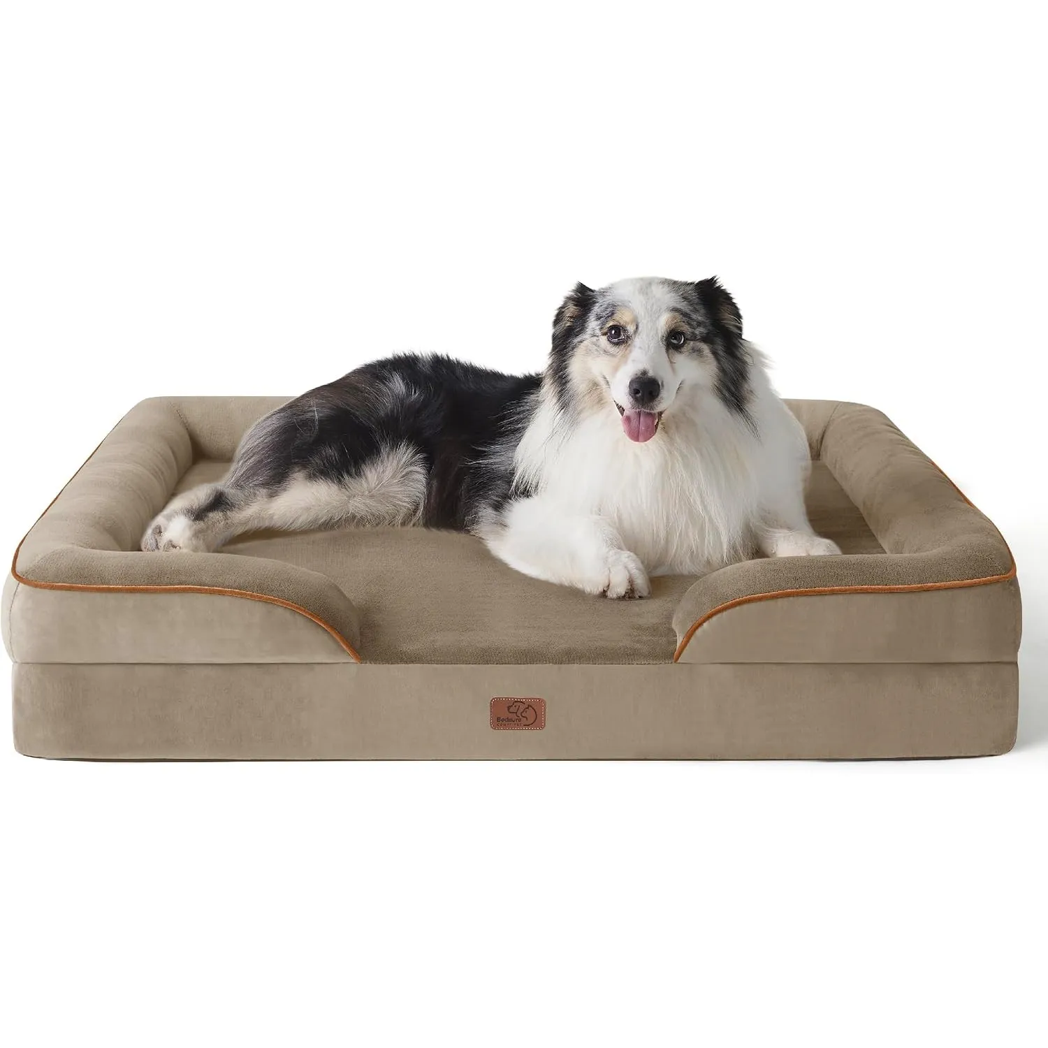 BEDSURE orthopädisches Hundebett ergonomisches Hundesofa, 106x80cm