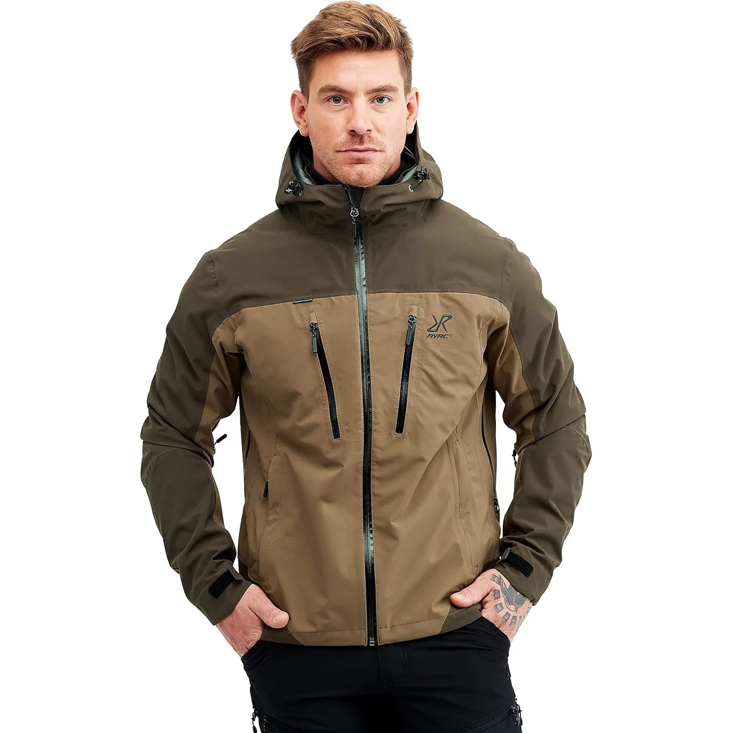RevolutionRace Silence Proshell 3L Jacket, Herrenjacke, belüftete und wasserdichte Jacke für Wanderungen und andere Out…