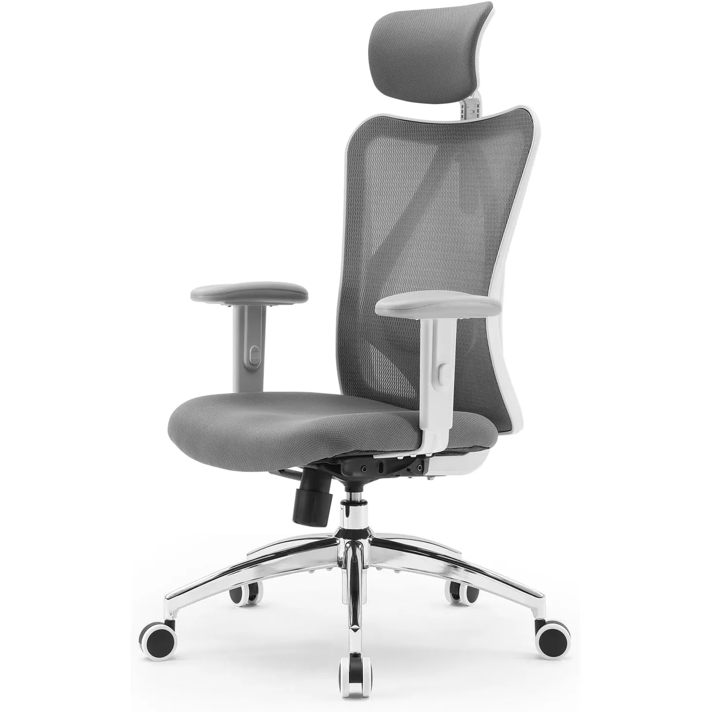 SIHOO M18 Ergonomischer Bürostuhl, Computer-Schreibtischstuhl mit Verstellbarer Kopfstütze und Lendenwirbelstütze, hohe…