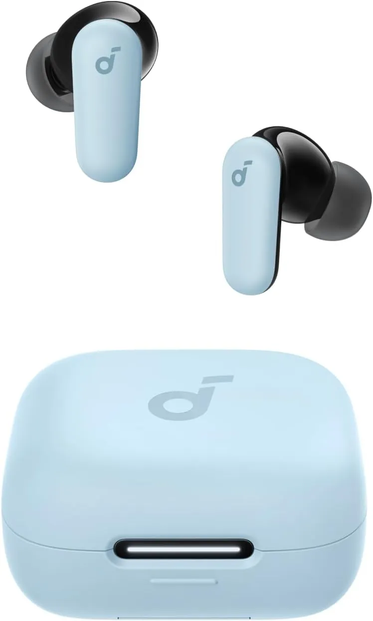 soundcore P30i by Anker Noise Cancelling Earbuds, smarte Geräuschunterdrückung, kraftvolle Bässe, 45h Spielzeit, 2-in-1…