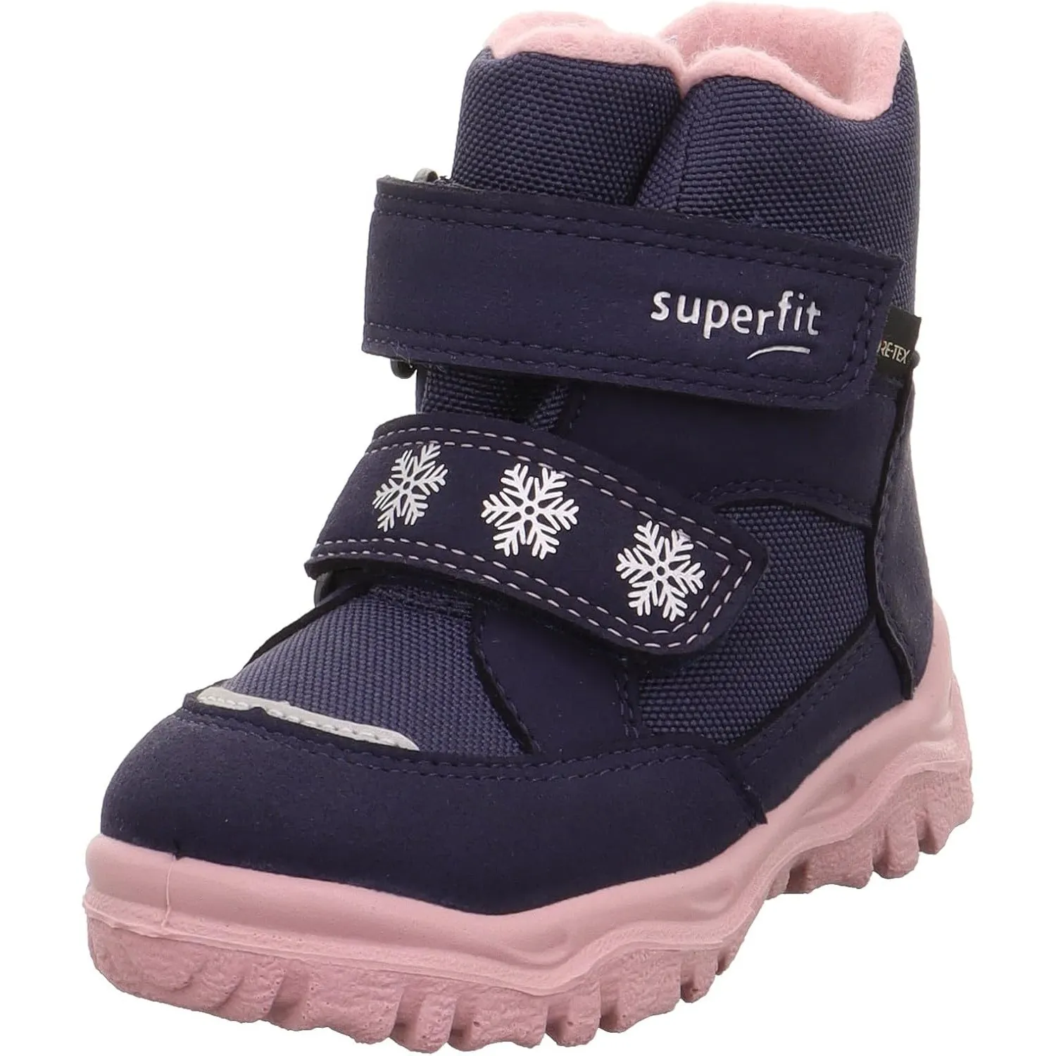 Superfit Mädchen - Schuhe HUSKY1 Boot, Modern, BLAU/ROSA 8030, 29