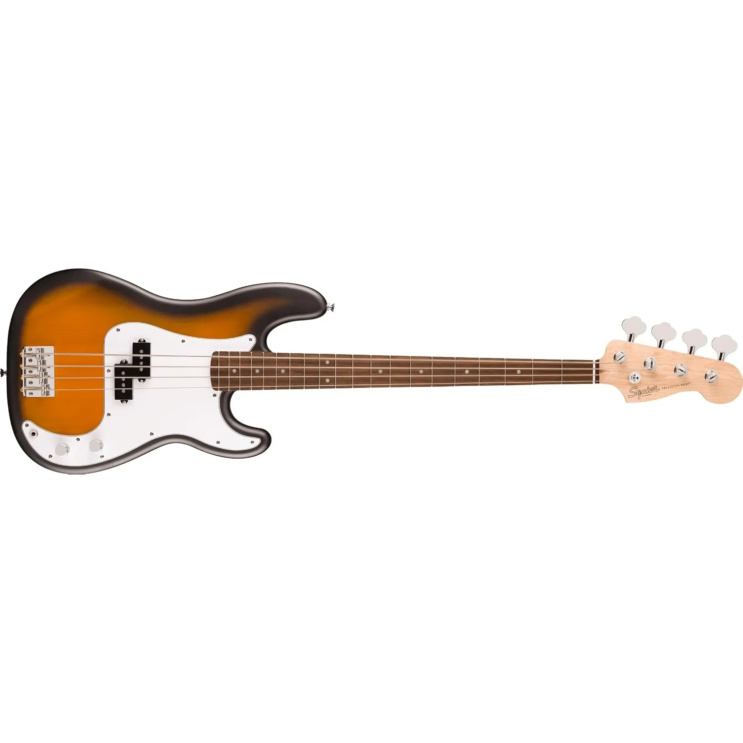 Squier by Fender Debut Precision Bassgitarre, Anfänger, Sunburst