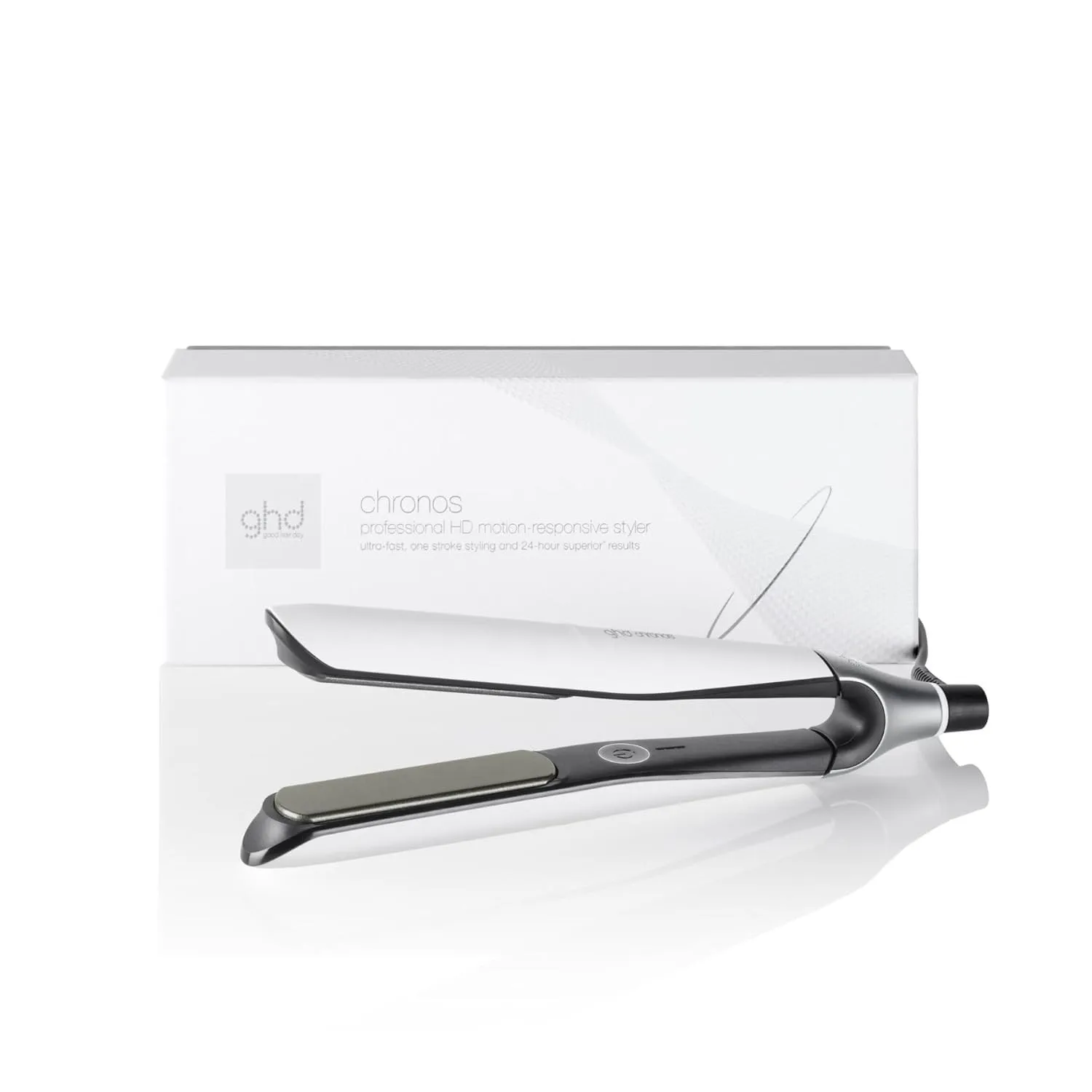 ghd chronos Glätteisen: Smarter Haarglätter und Multistyler für glatte Looks, Locken oder Wellen, 26 mm Platten, schnel…