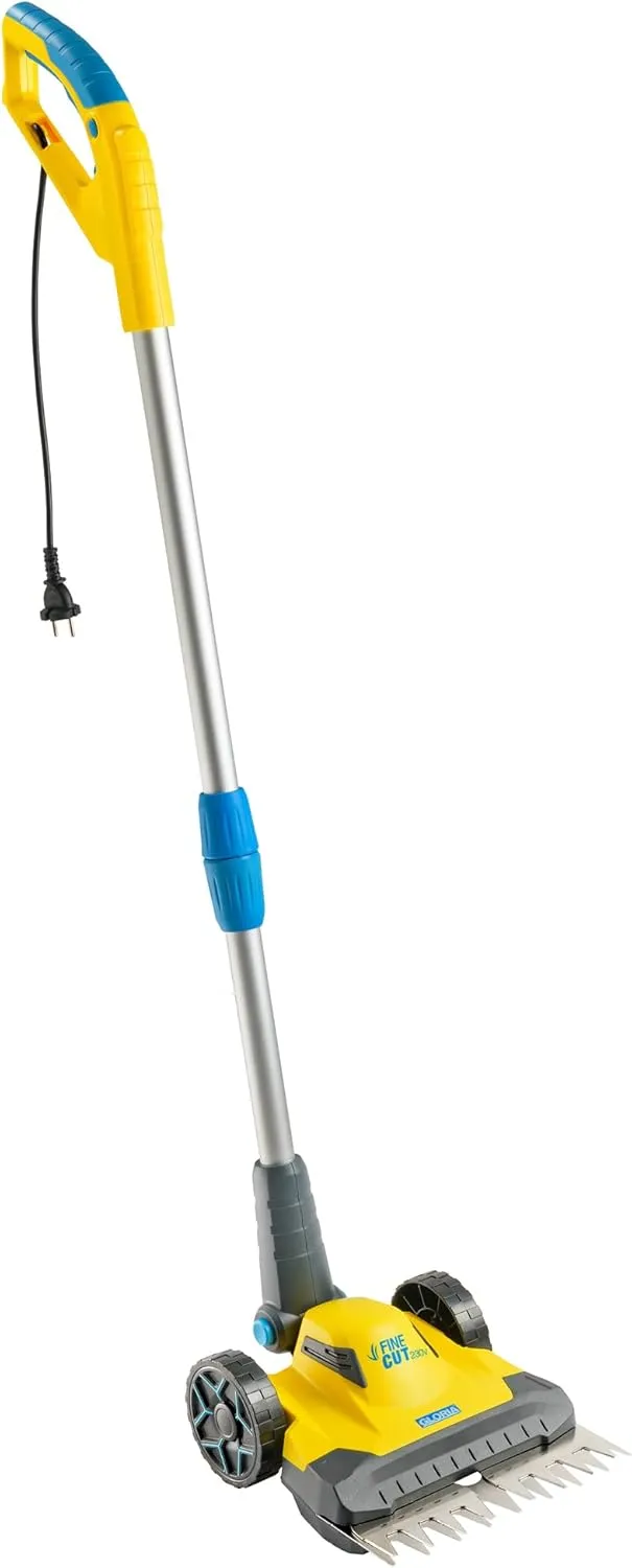 GLORIA Elektrischer Rasen- und Kantenschneider FineCut 230V | Ergänzung für Mähroboter & Rasenmäher | 25 cm Schnittbrei…