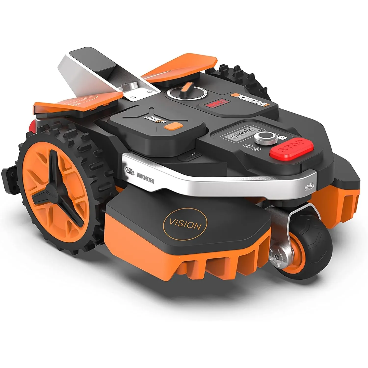 WORX Landroid Vision WR206E.1, Mähroboter ohne Begrenzungskabel, 600 m²