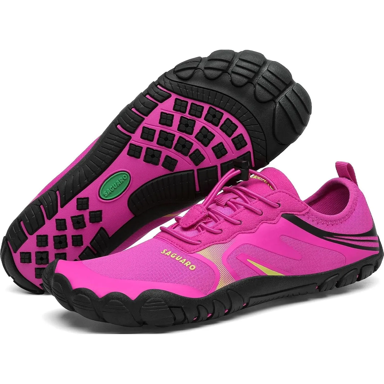 SAGUARO Badeschuhe für Herren Damen - 7/9 Drainagelöcher Schnelltrocknende rutschfest, Gr 35-48