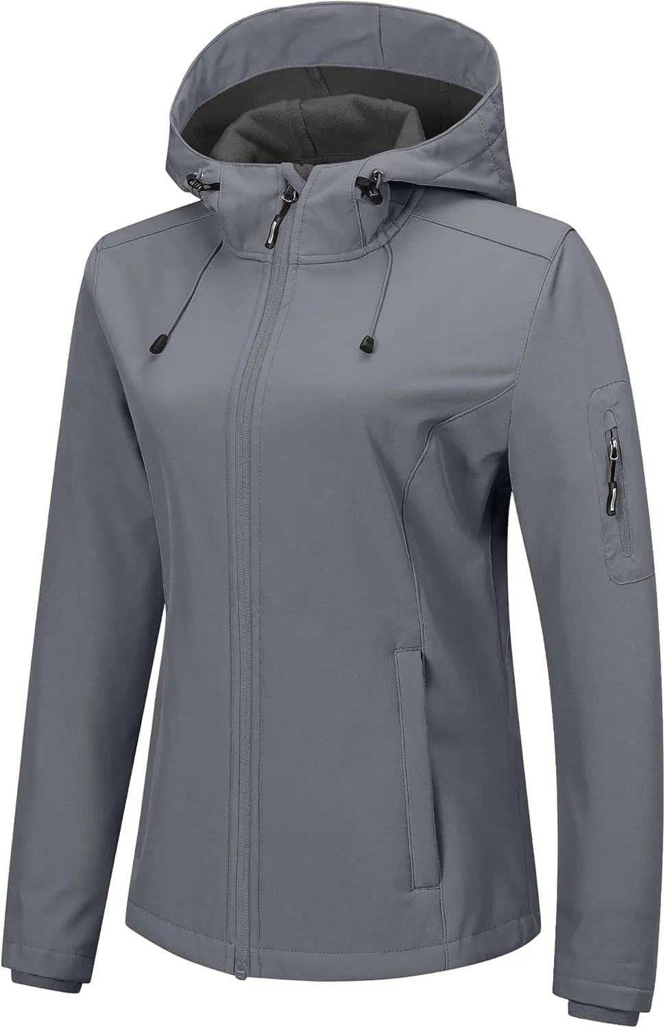 Outdoor Ventures Jacke Damen Wasserdichte Atmungsaktiv Softshelljacke - Übergangsjacke Winddichte Regenjacke Funktionsj…