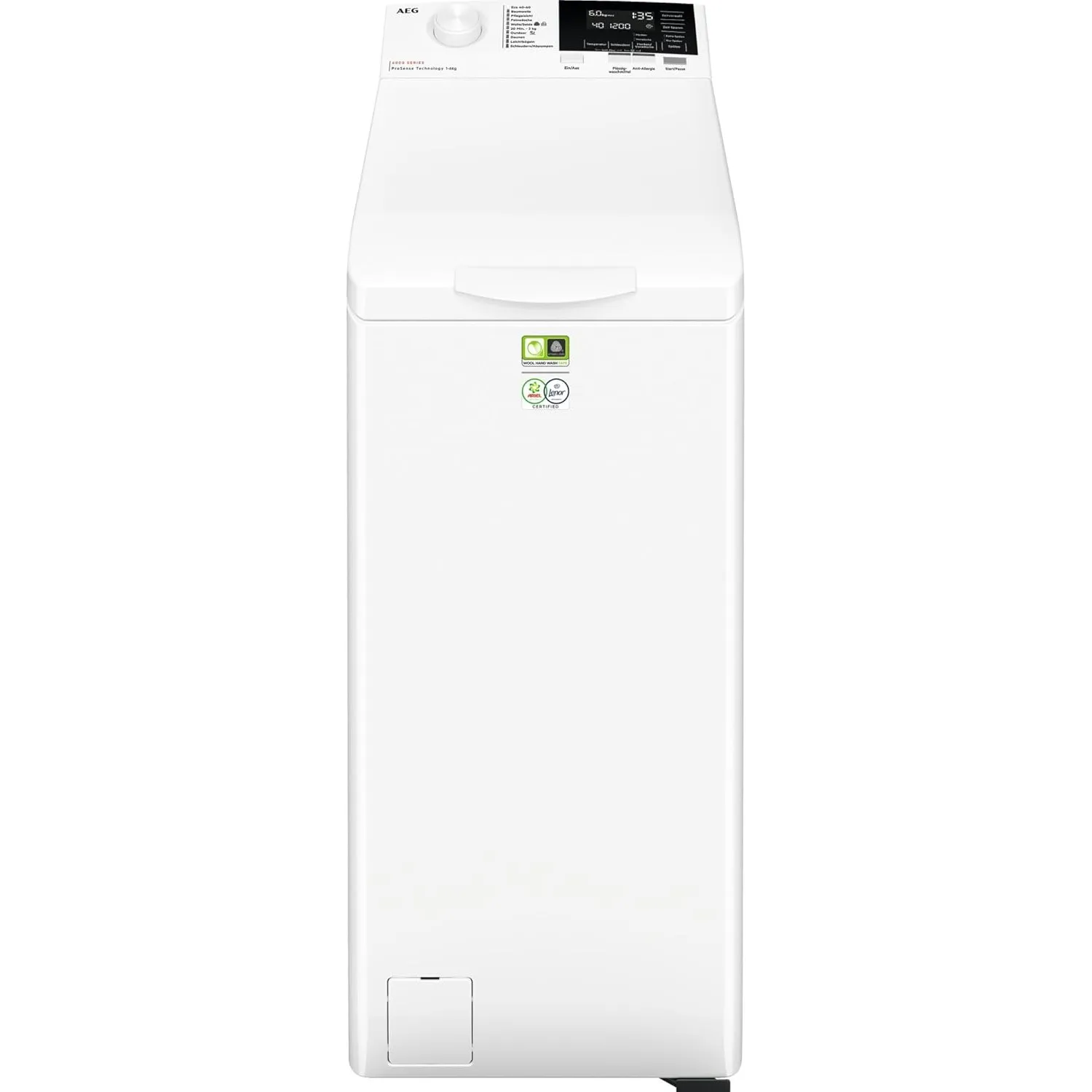 AEG Serie 6000 Waschmaschine Toplader 40 cm, 6 kg, ProSense, LTR6A61260