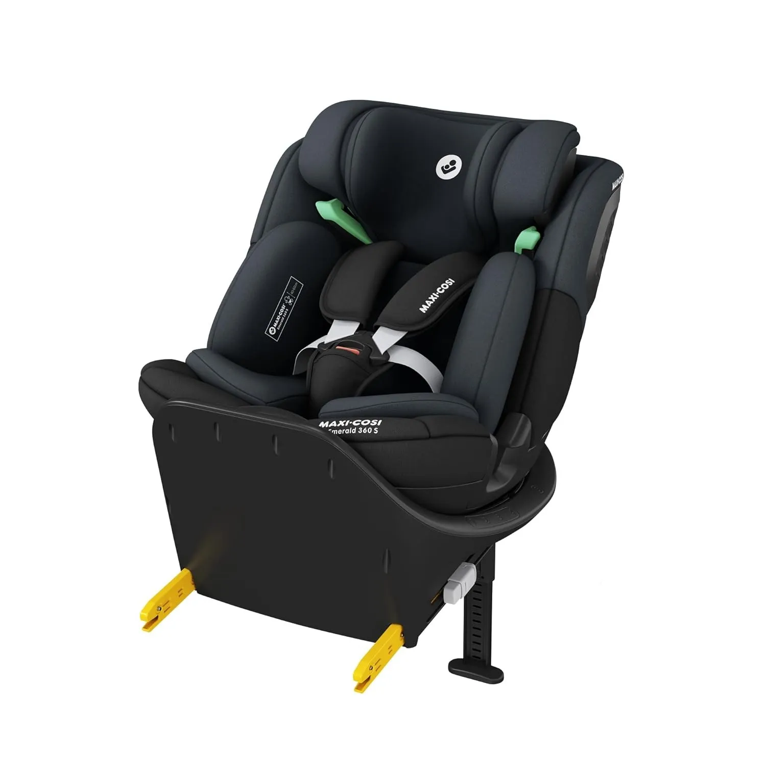 Maxi-Cosi Emerald 360 S i-Size, Autositz 360 Grad drehbar, 0–12 Jahre (40–150 cm), Auto Kindersitz, Baby Autositz, Flex…