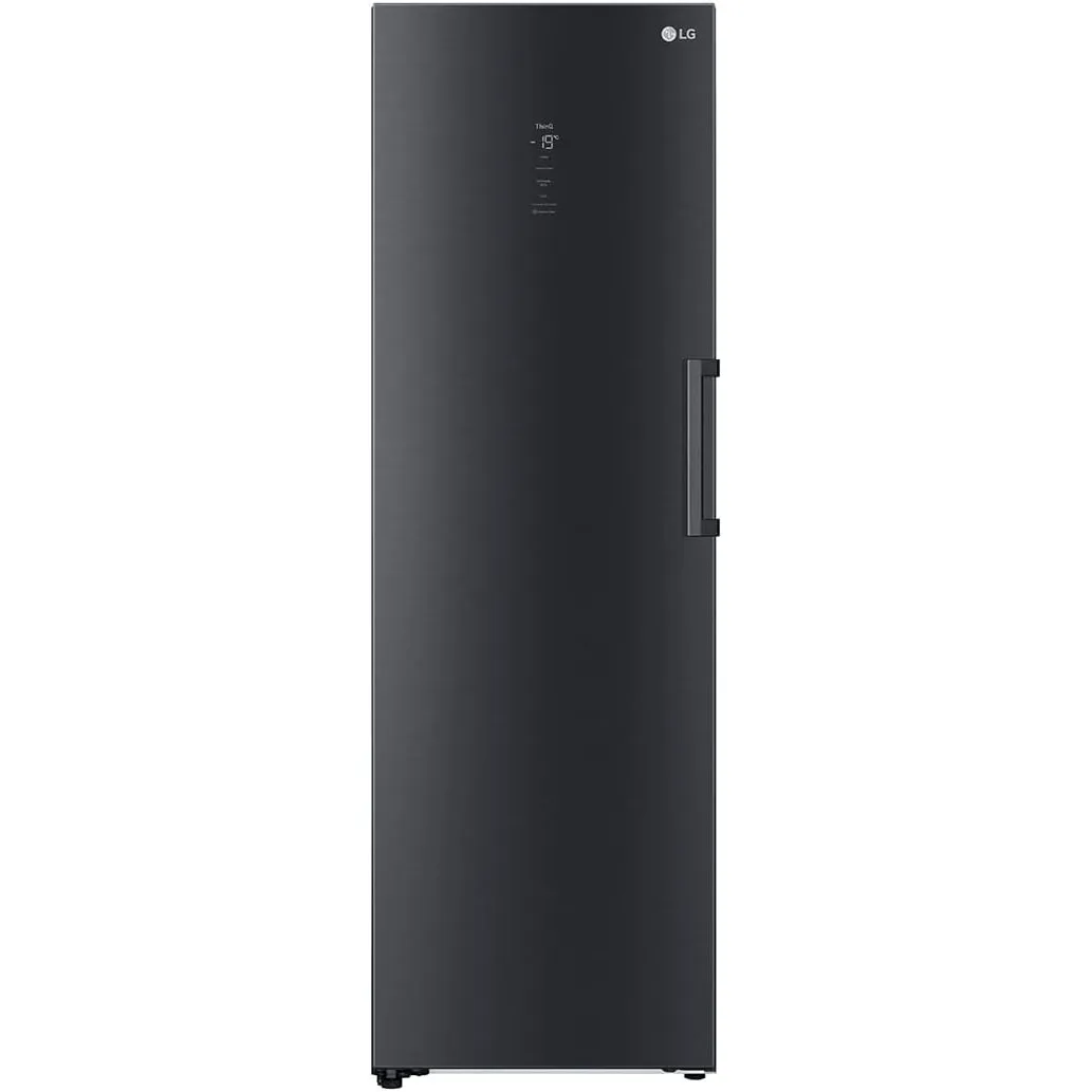LG GFM61MCCSF, Klasse D, 324 L, Gefriergerät mit Touchdisplay, XXL-Stauraum, DoorCooling+, LINEARCooling, Wi-Fi ꟷ Matte…