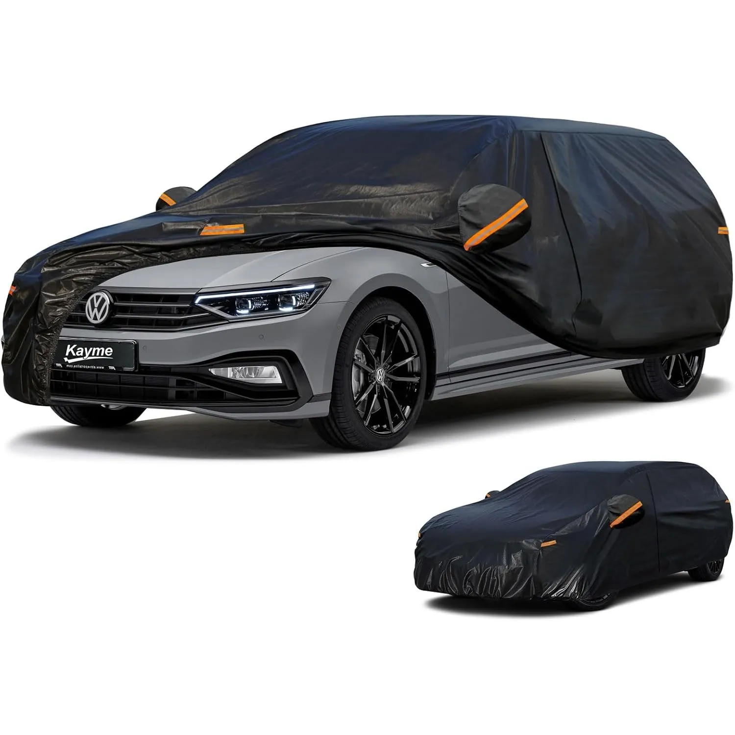 Kayme Kombi Autoplane Wasserdicht Atmungsaktiv für VW Passat Variant (1980-2025), 7 Schichten Vollgarage Autoabdeckung …