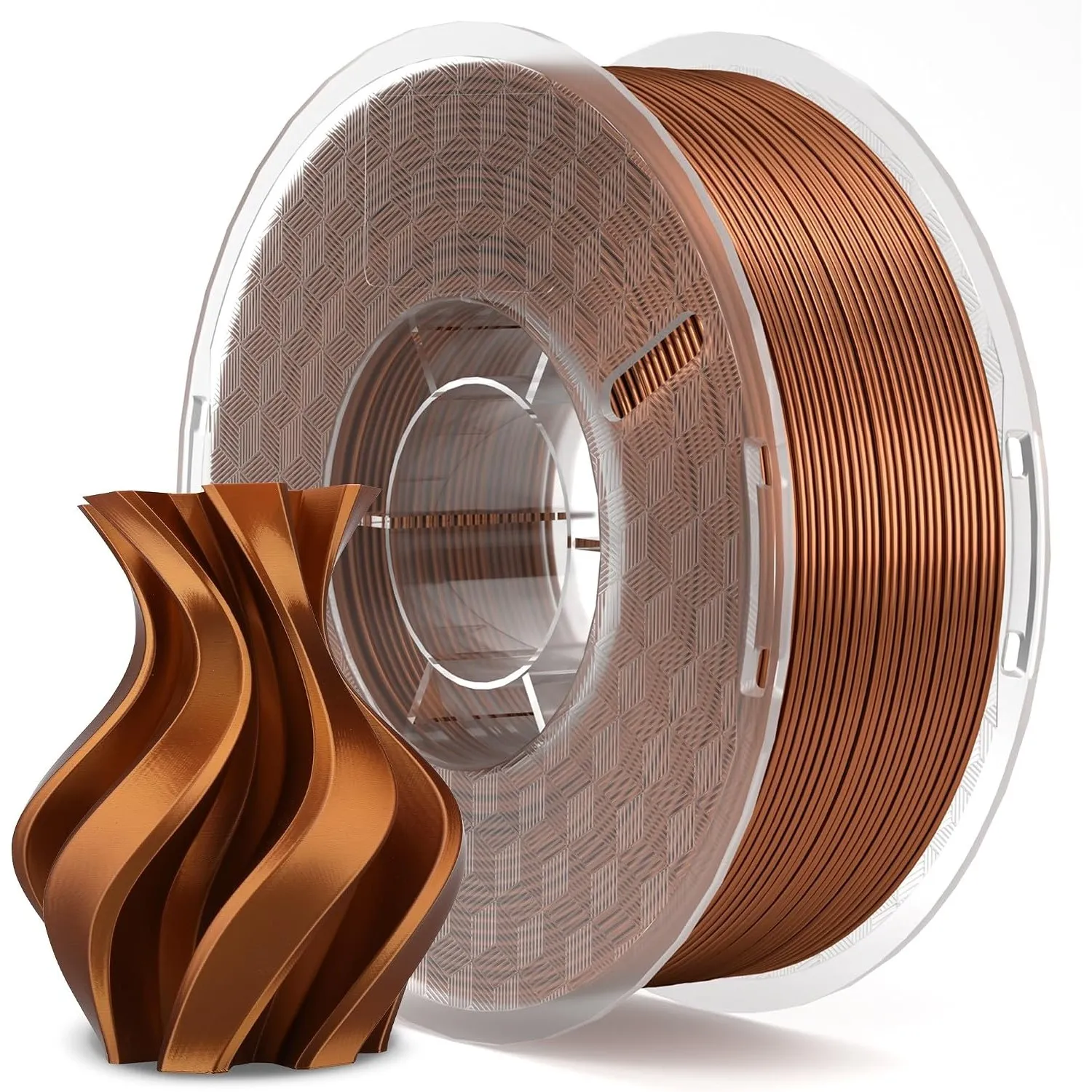 ELEGOO Silk PLA Filament 1.75mm Kupfer 1kg