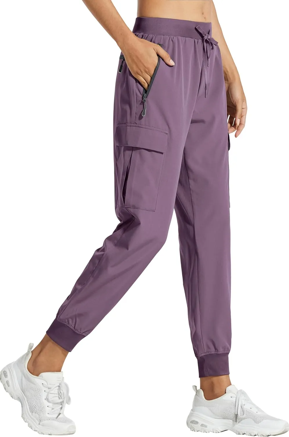 Libin Women's Cargo Trousers, Jogging Bottoms, Lightweight Trekking and Hiking Trousers, Quick-drying, Waterproof, Outd…