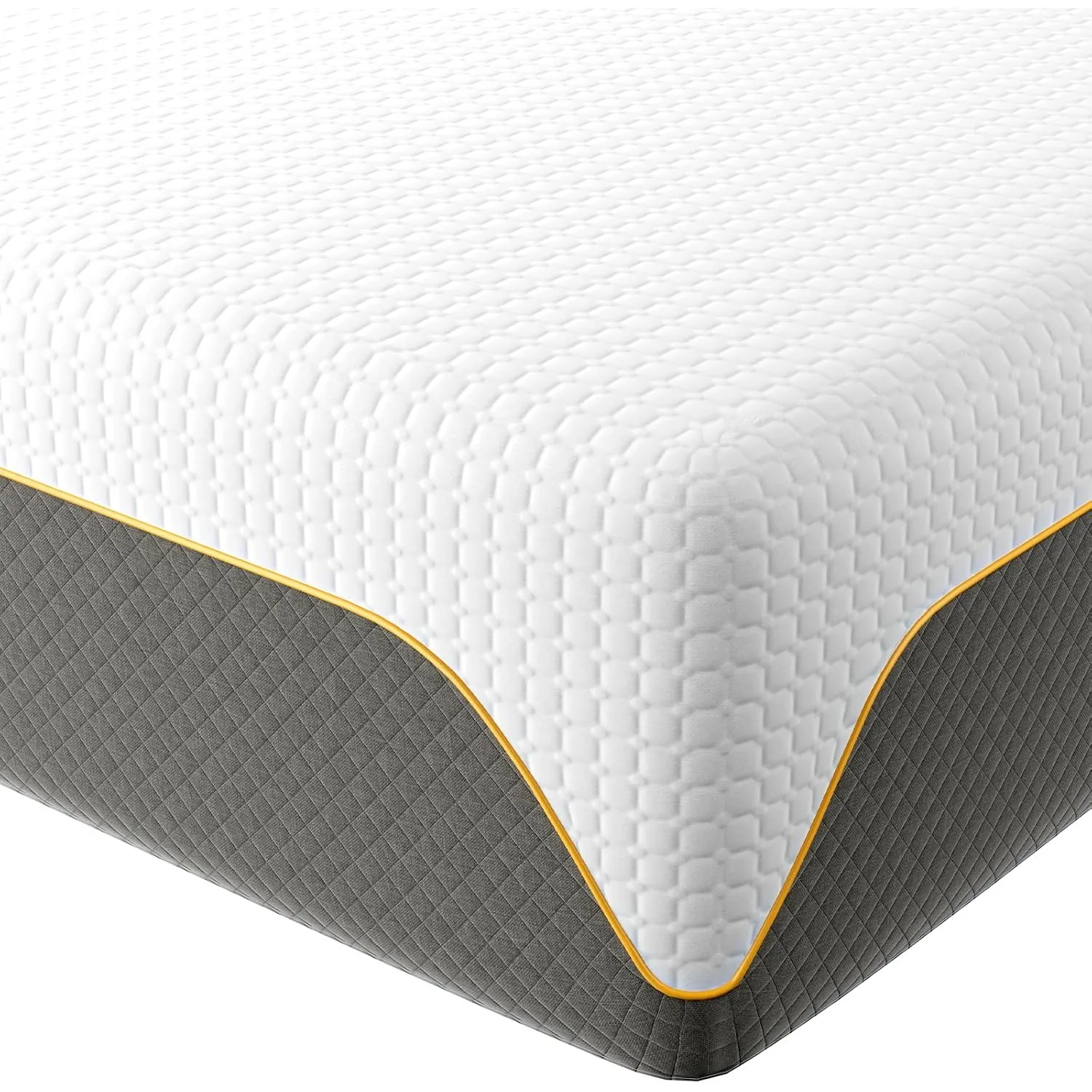 wowttrelax Matratze 90x200cm, Höhe 20cm, Gel Memory Schaum Kaltschaum