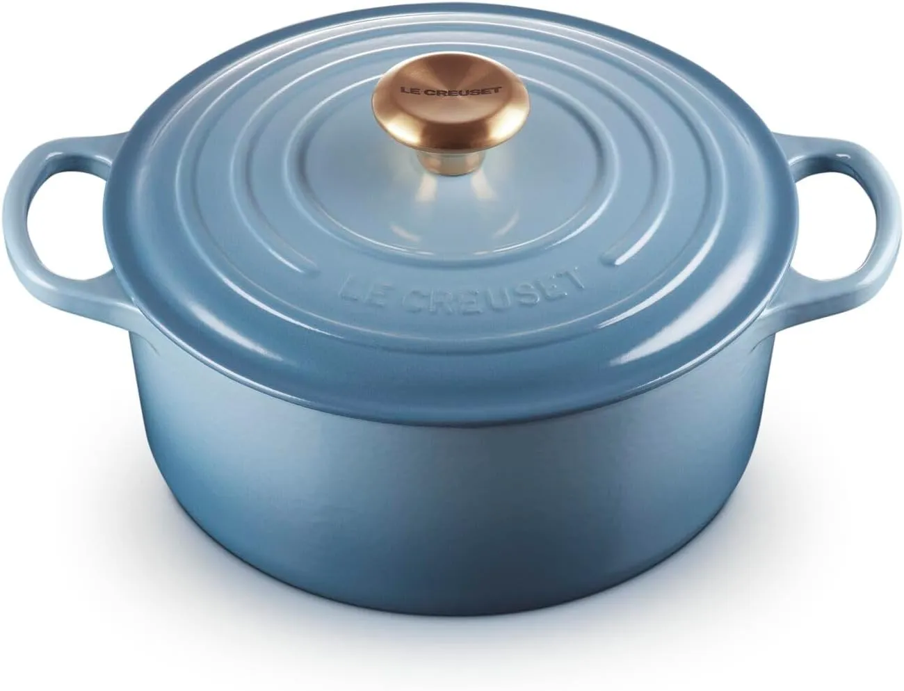 Le Creuset Signature Gusseisen-Bräter mit Deckel, Ø 24 cm, Rund, Für alle Herdarten und Induktion geeignet, Volumen: 4,…