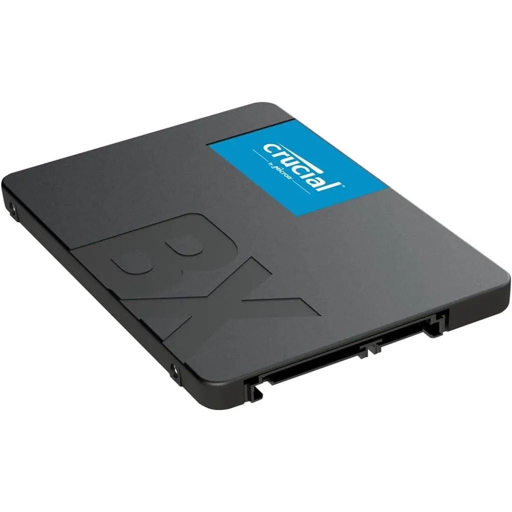 Crucial BX500 SATA SSD 4TB, 2,5" Interne Festplatte, bis zu 540 MB/s, 4TB SSD kompatibel mit Laptop und Desktop (PC), 3…