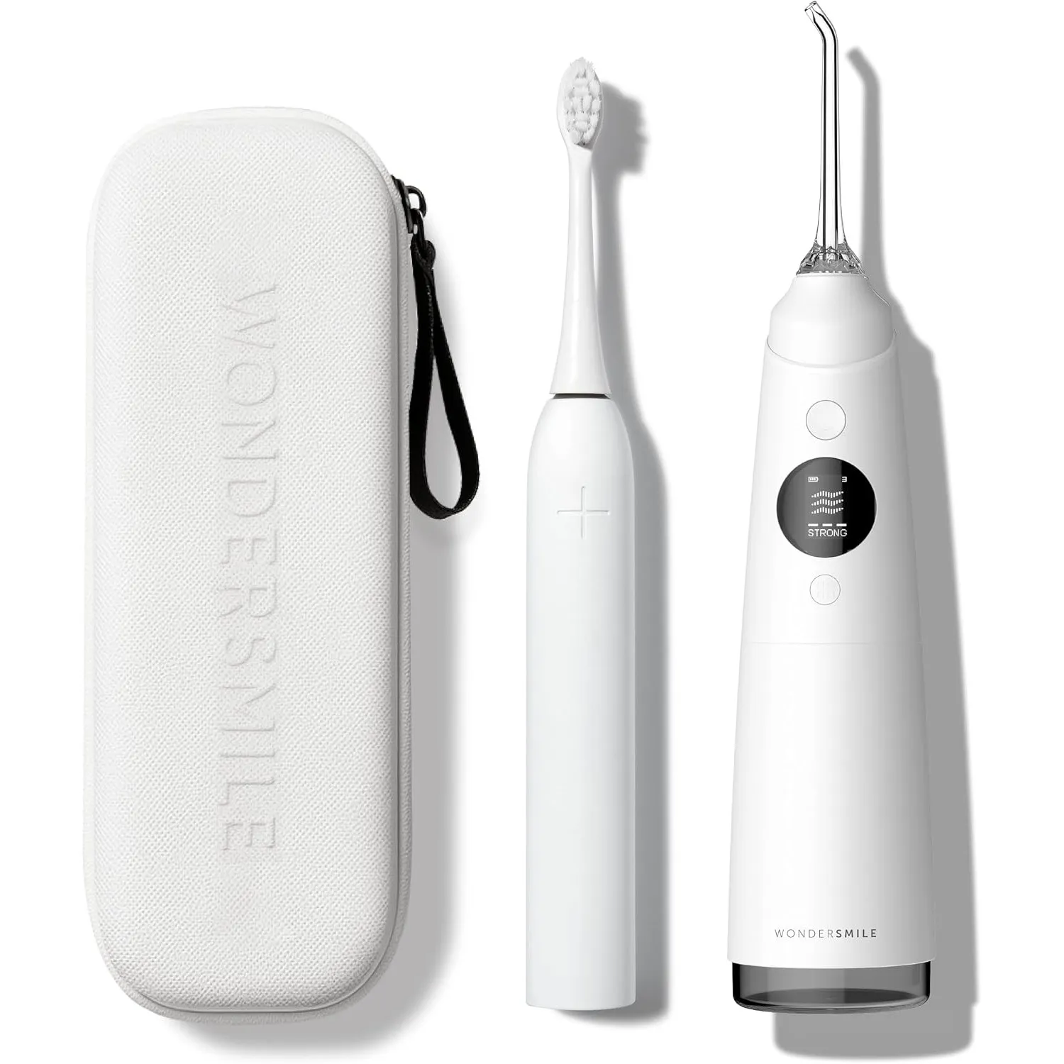 Wondersmile Munddusche PRO - Testsieger 2026-100 Tage risikofrei testen - SmoothFlow-Technologie für optimale Zahn- & Z…