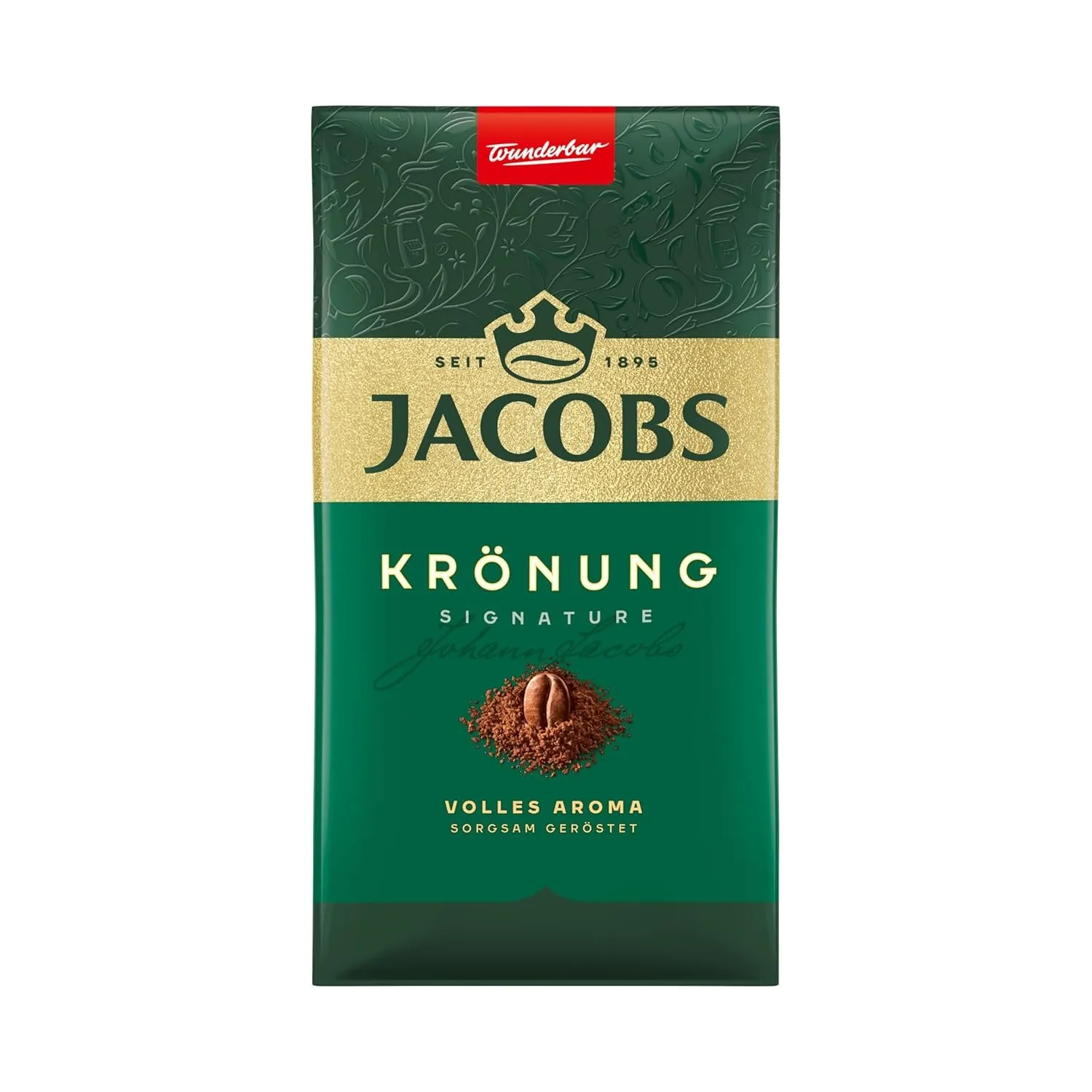 Jacobs Krönung Classic, Gemahlener Röstkaffee, Mittlere Röstung, 500g (1er-Pack)