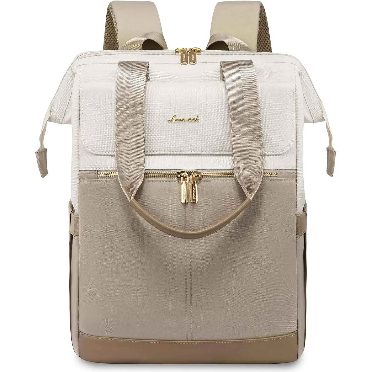LOVEVOOK Rucksack Damen, Laptop Schulrucksack Wasserdicht, Schultasche | Backpack Women Elegant, Tagesrucksack Handtasc…