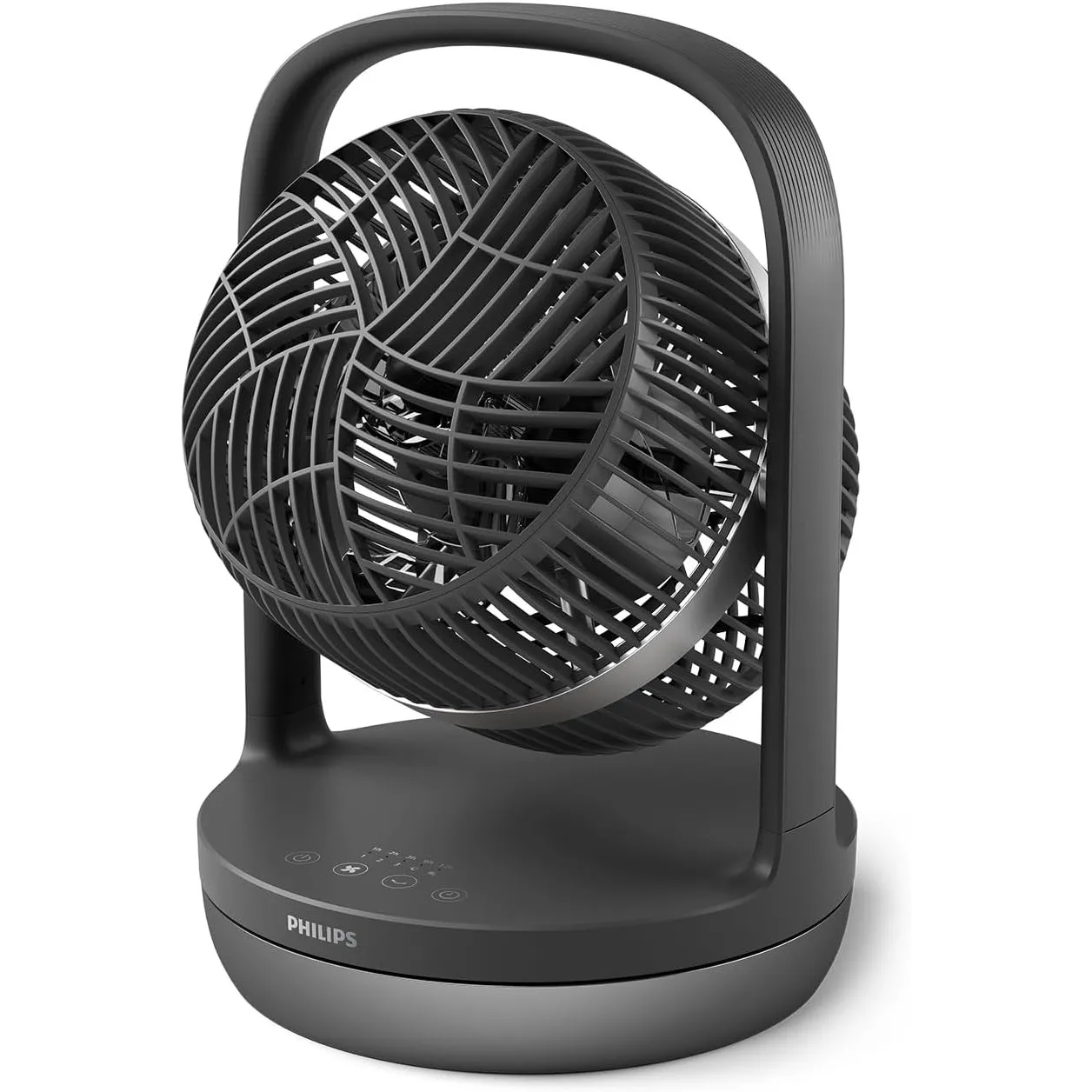 Philips oszillierender Tischventilator Serie 3000, stark & superleise mit SilentWings-Technologie mit 23 dB, leicht zu …