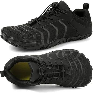 Barfußschuhe Herren Damen Breite Barfussschuhe Traillaufschuhe Weit Five Finger Zehenschuhe Minimalistische Zero-Drop S…