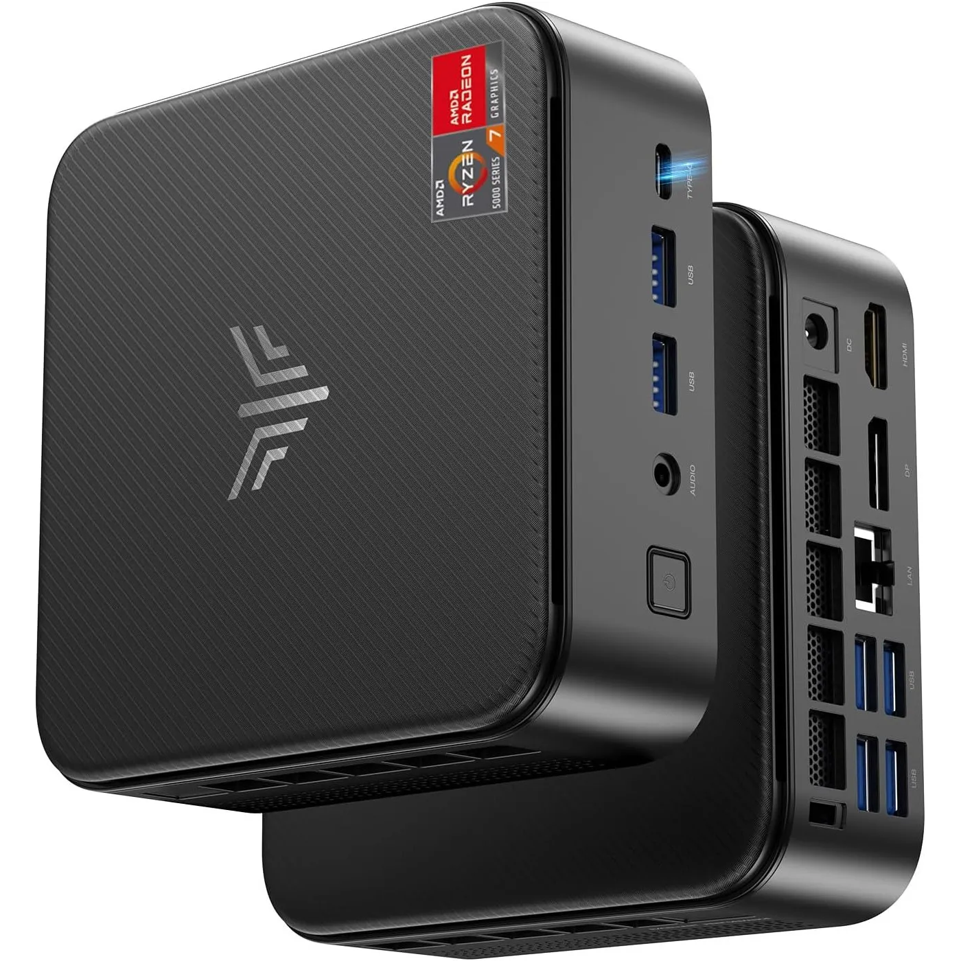 NiPoGi E3B Mini PC AMD Ryzen 5 7530U (bis zu 4,5 GHz), 1TB SSD 16GB RAM