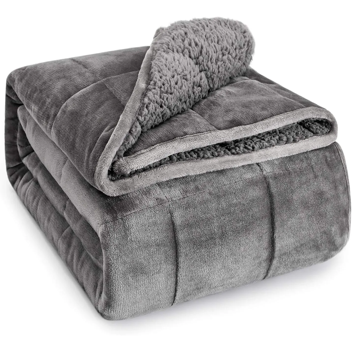 Sivio Gewichtsdecke 7kg Grau 120x180cm