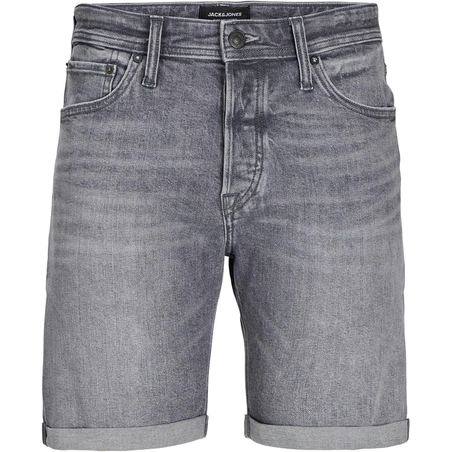 JACK & JONES Male Jeans-Shorts Regular Fit Jeans-Shorts