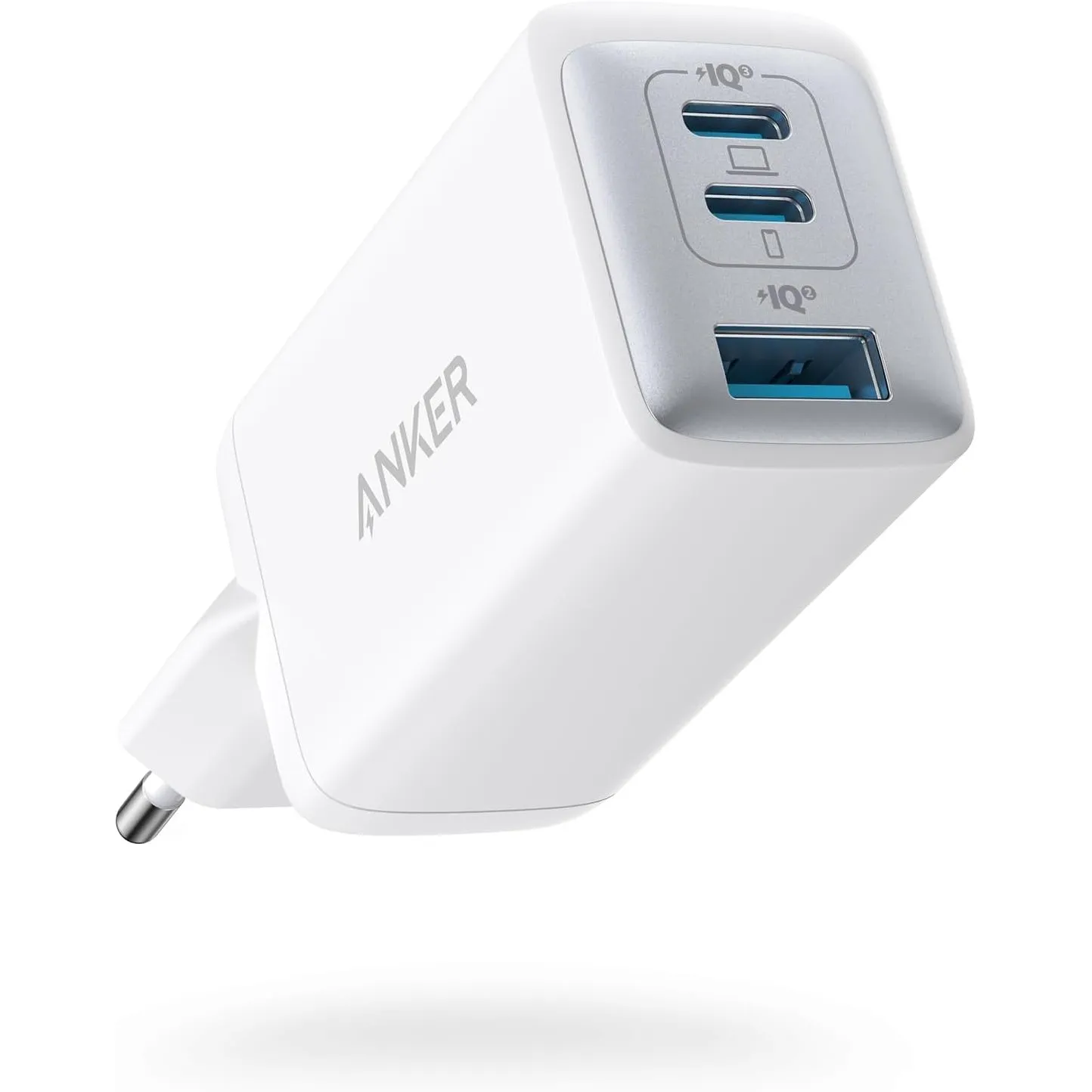 Anker Nano 65W USB C Ladegerät, 3-Port PPS Schnellladegerät, iPad Ladegerät