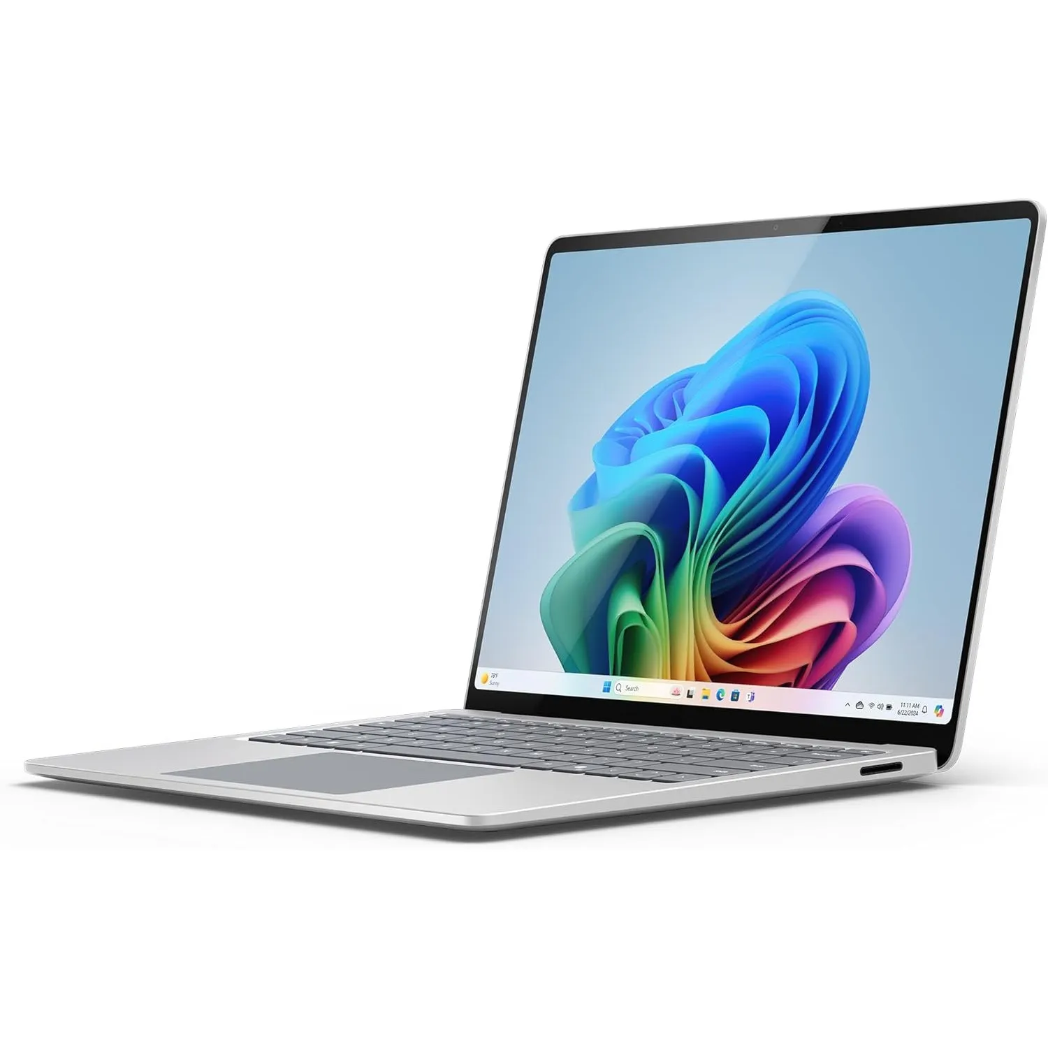 Microsoft Surface Laptop | Copilot+ PC | 13.8” Touchscreen | Snapdragon® X Elite (12 Kerne) | 16GB RAM | 512GB SSD | 7.…