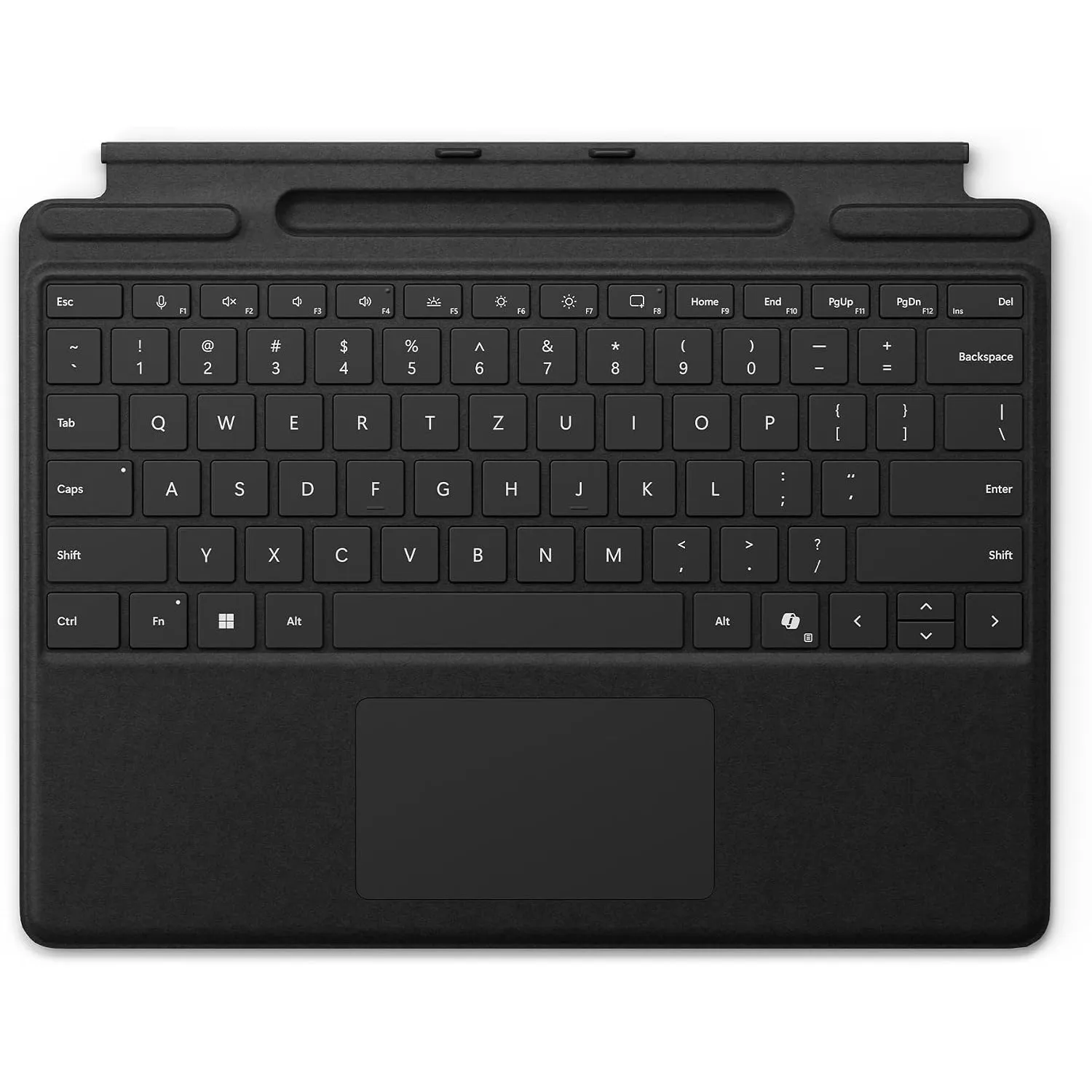 Microsoft Surface Pro 13" Keyboard mit Stiftaufbewahrung | Schwarz
